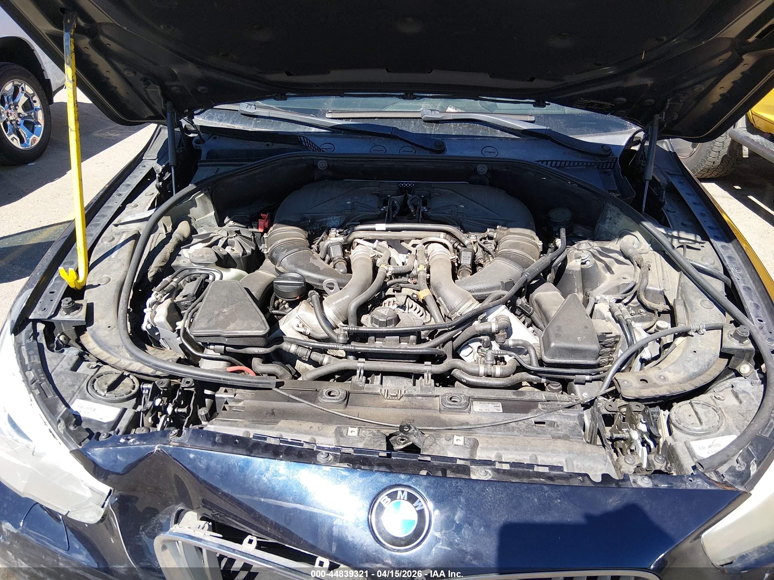 2013 Bmw 550i Gran Turismo   Blue vin: WBASN0C56DDW92679