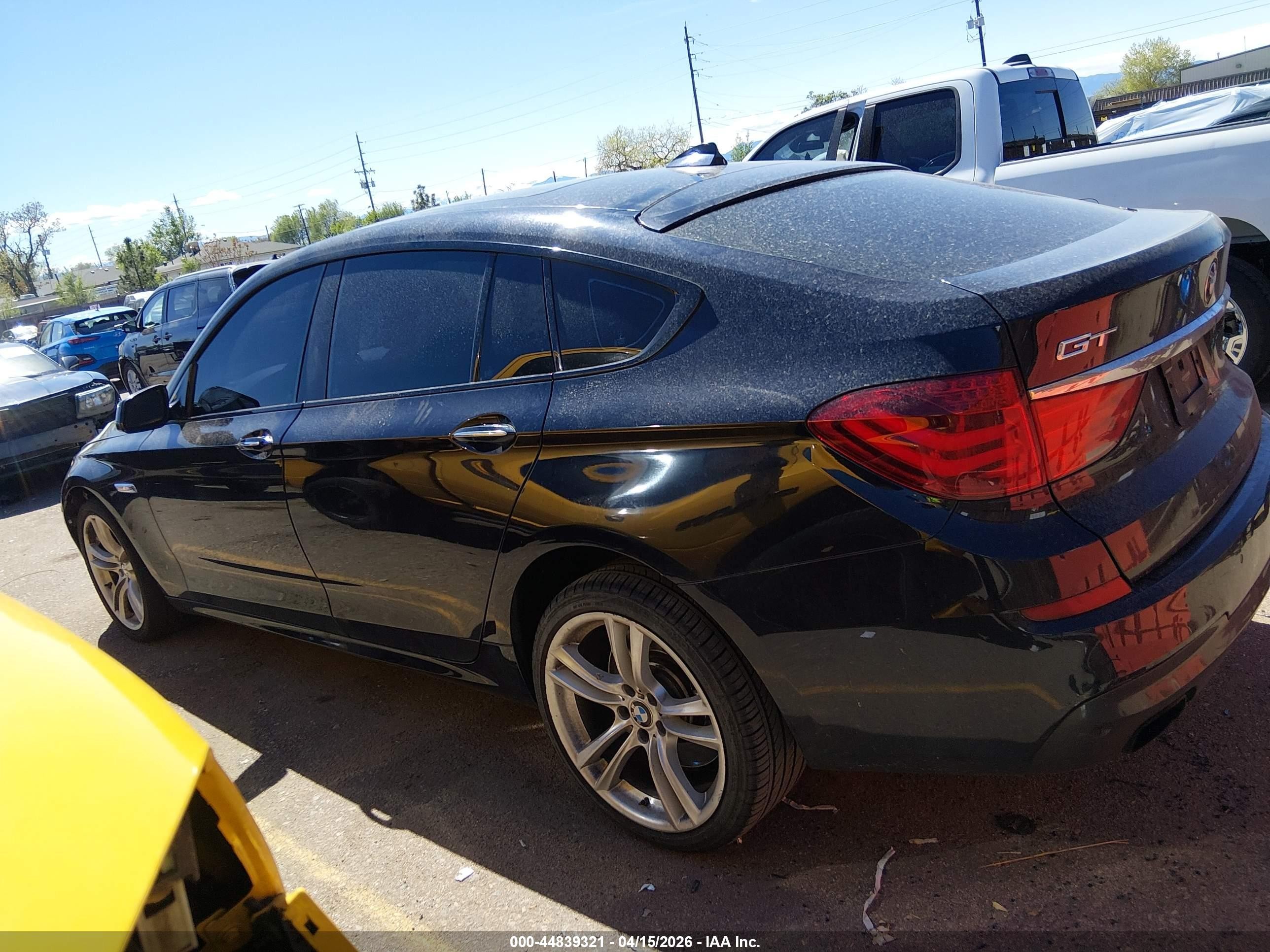 2013 Bmw 550i Gran Turismo   Blue vin: WBASN0C56DDW92679