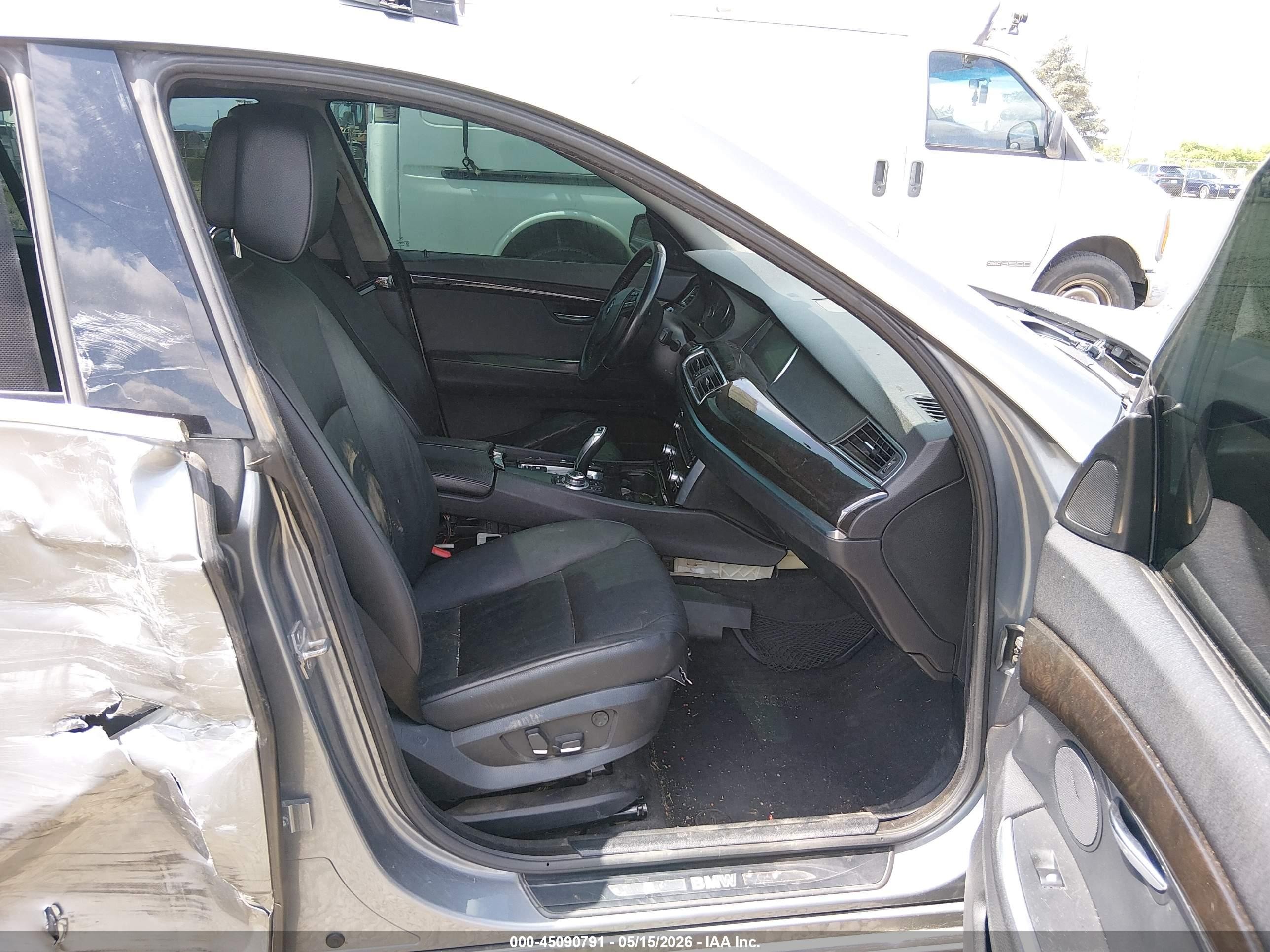 2011 Bmw 535i Gran Turismo   Gray vin: WBASN2C50BC201697