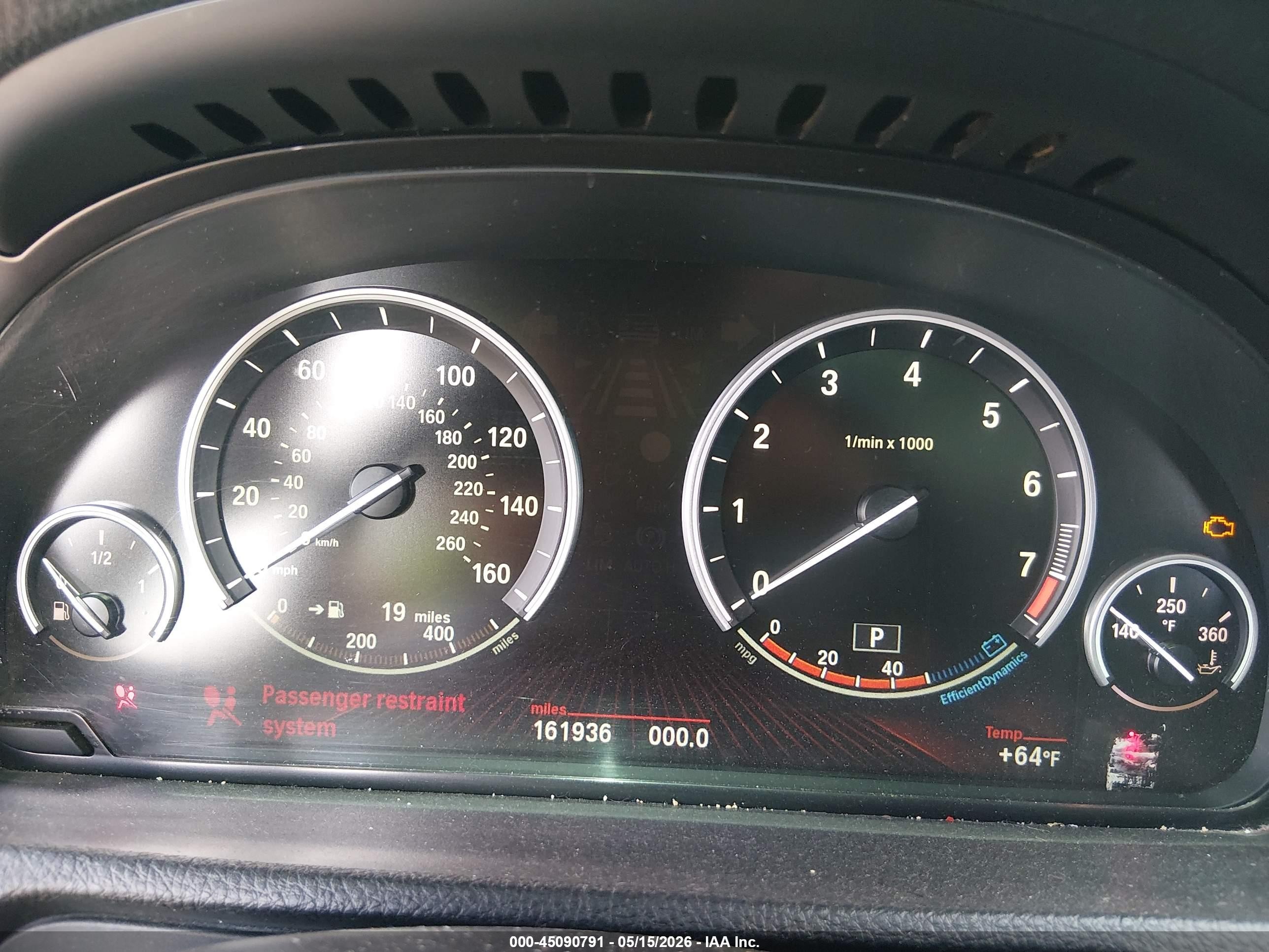 2011 Bmw 535i Gran Turismo   Gray vin: WBASN2C50BC201697