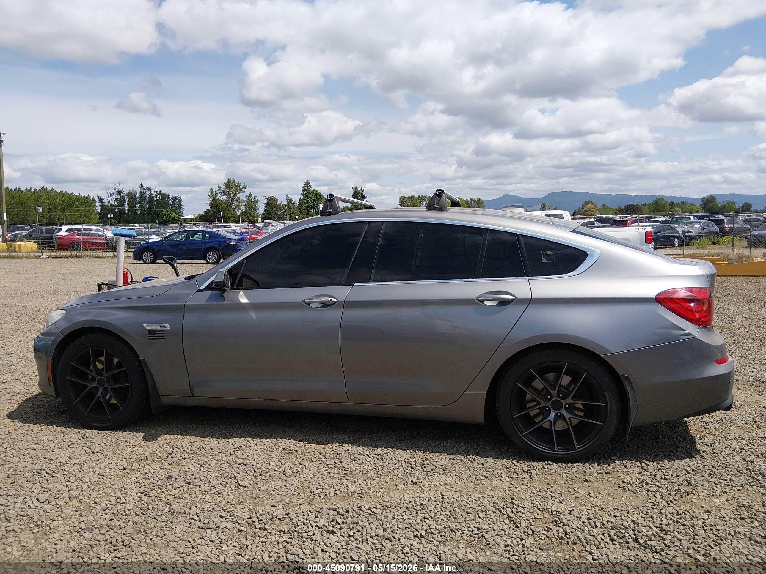 2011 Bmw 535i Gran Turismo   Gray vin: WBASN2C50BC201697