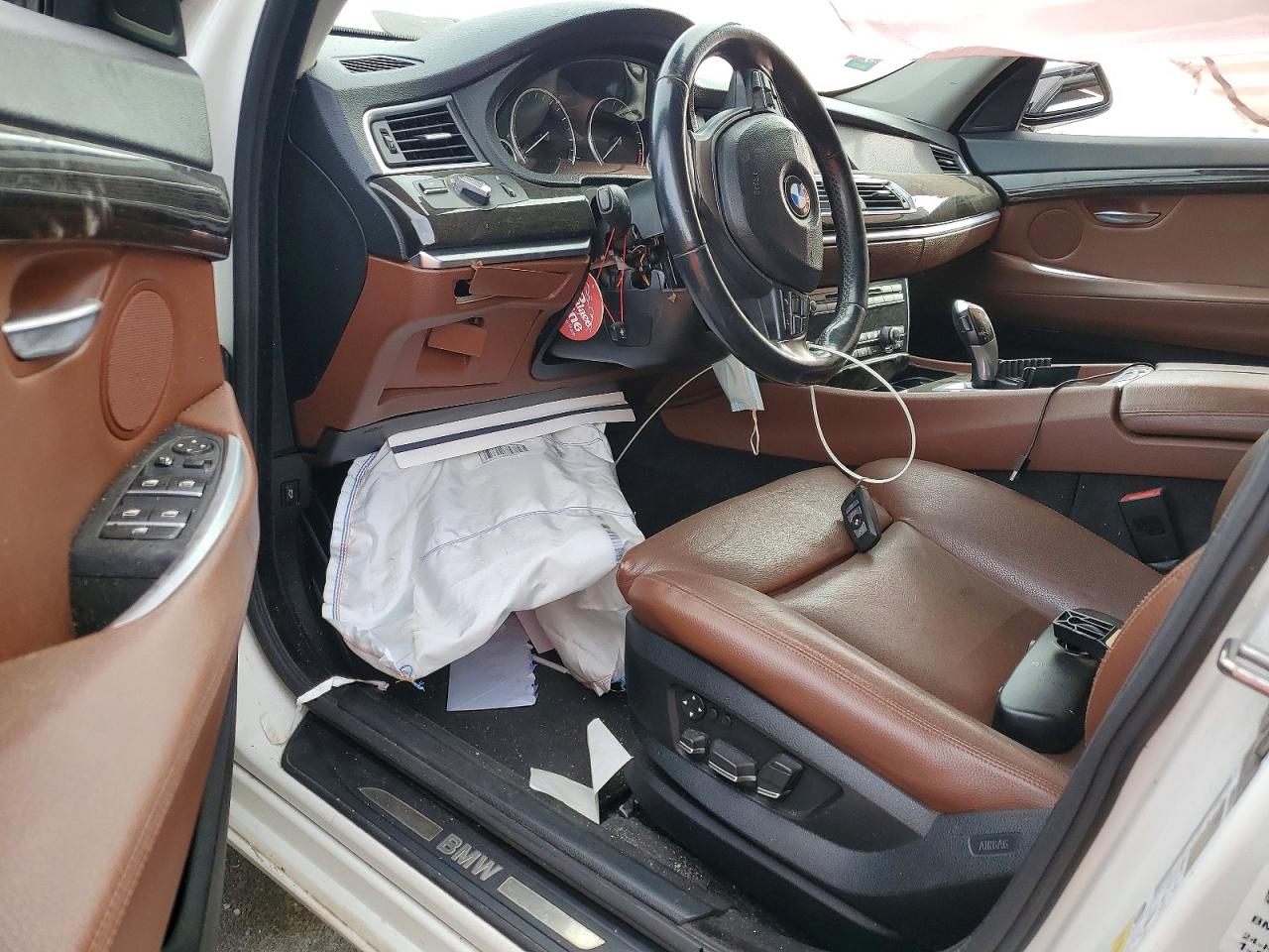 2010 Bmw 535 Gt White vin: WBASN2C52AC200646