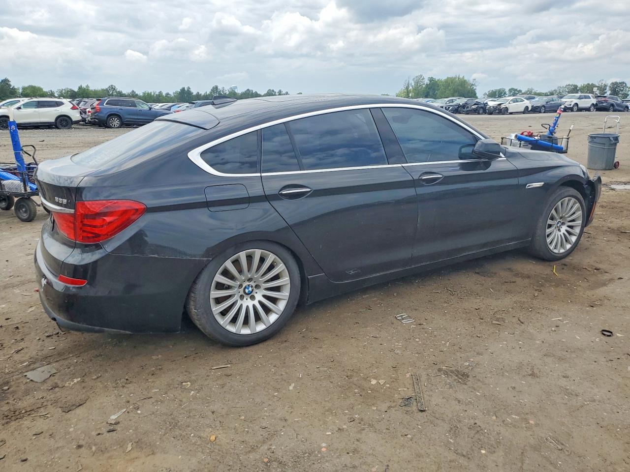 2013 Bmw 535 Igt Black vin: WBASN2C52DC202630