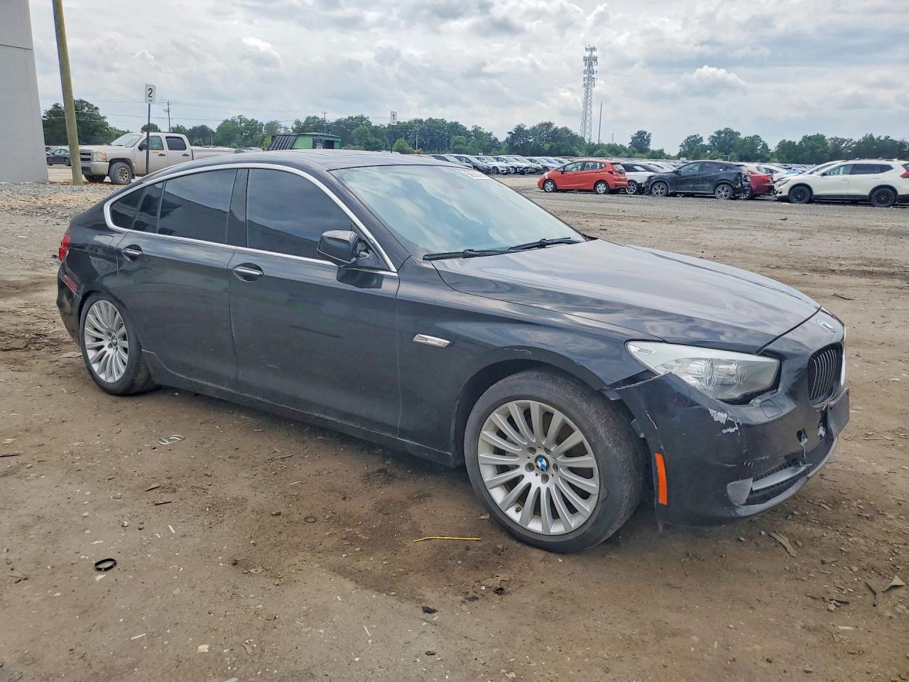 2013 Bmw 535 Igt Black vin: WBASN2C52DC202630