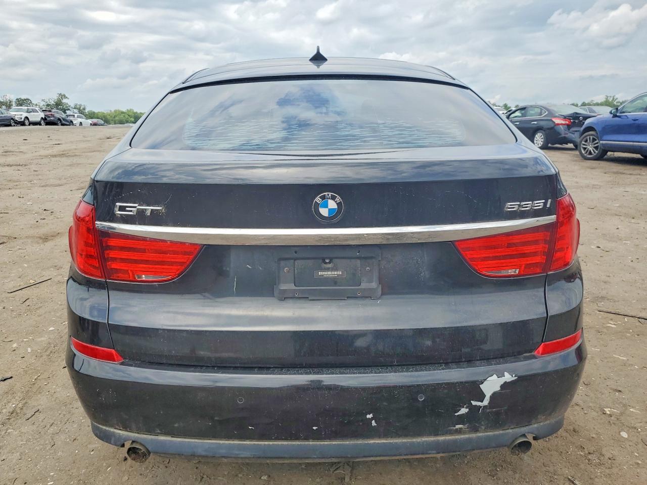 2013 Bmw 535 Igt Black vin: WBASN2C52DC202630