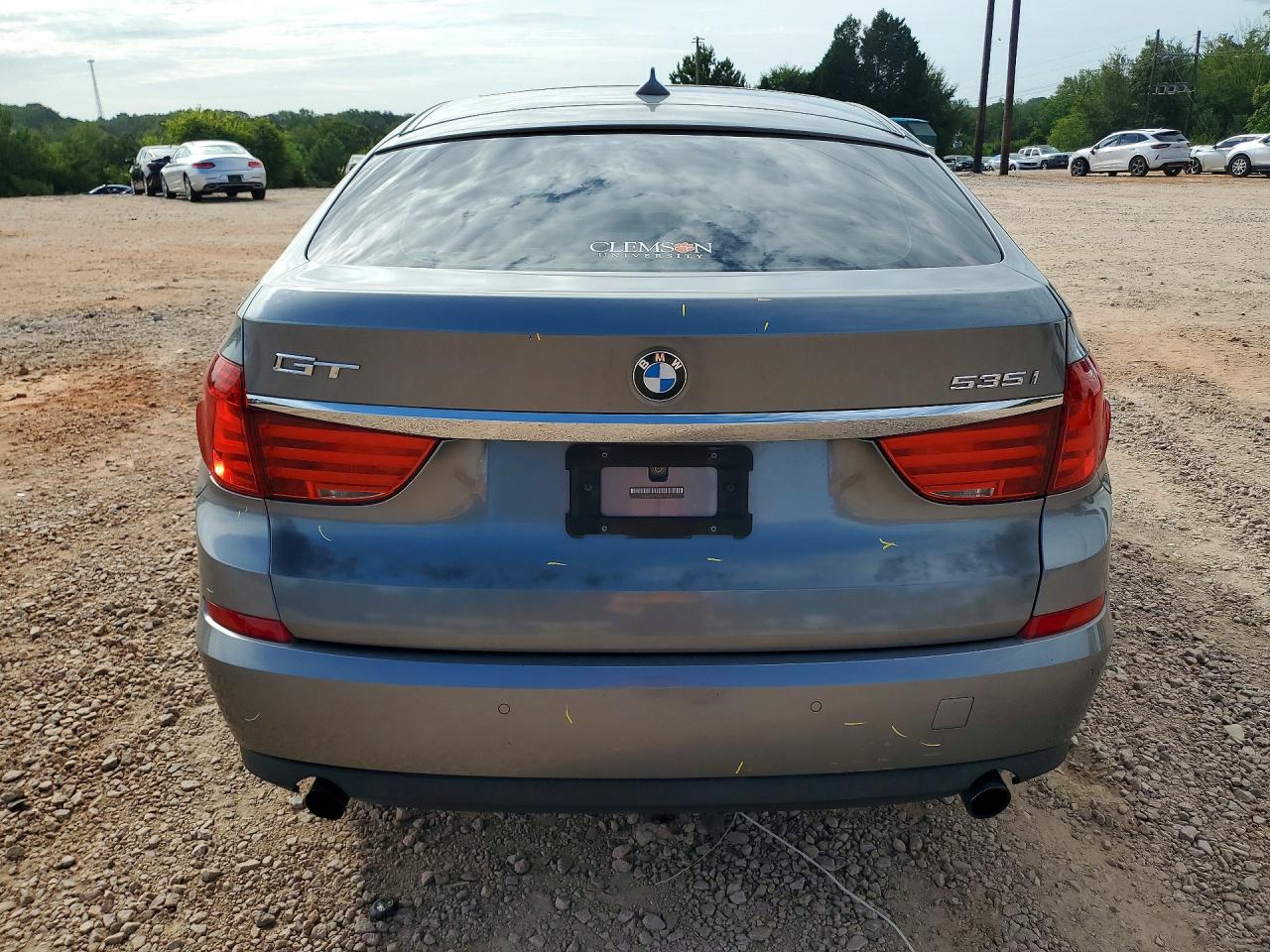 2011 Bmw 535 Gt Gray vin: WBASN2C53BC201502