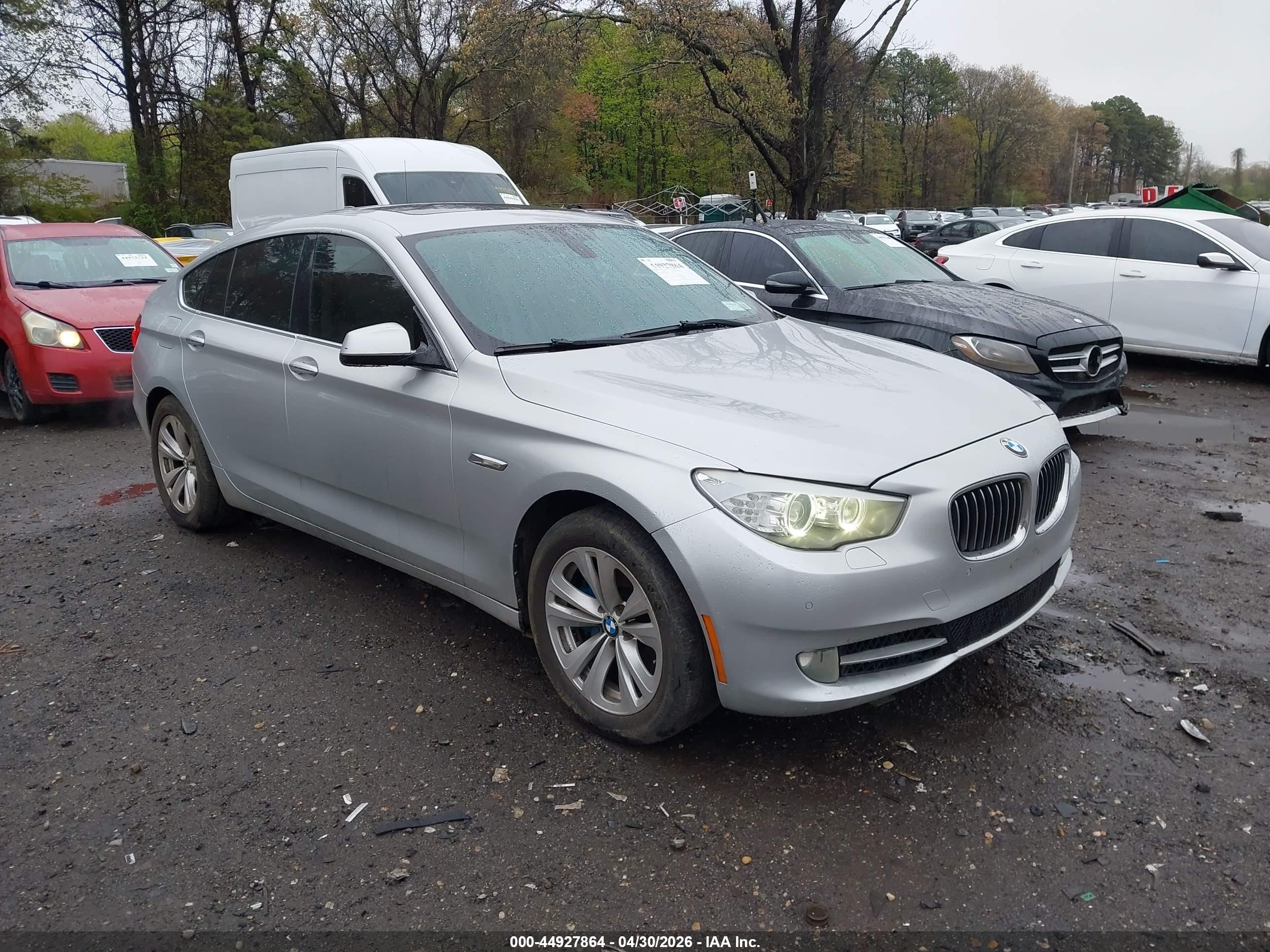 2011 Bmw 535i Gran Turismo   Серебряный vin: WBASN2C54BC201606