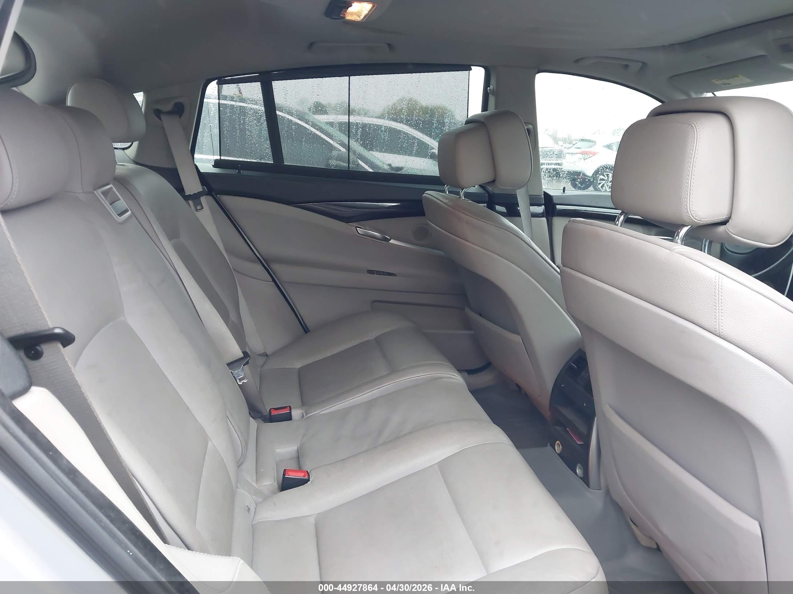2011 Bmw 535i Gran Turismo   Silver vin: WBASN2C54BC201606