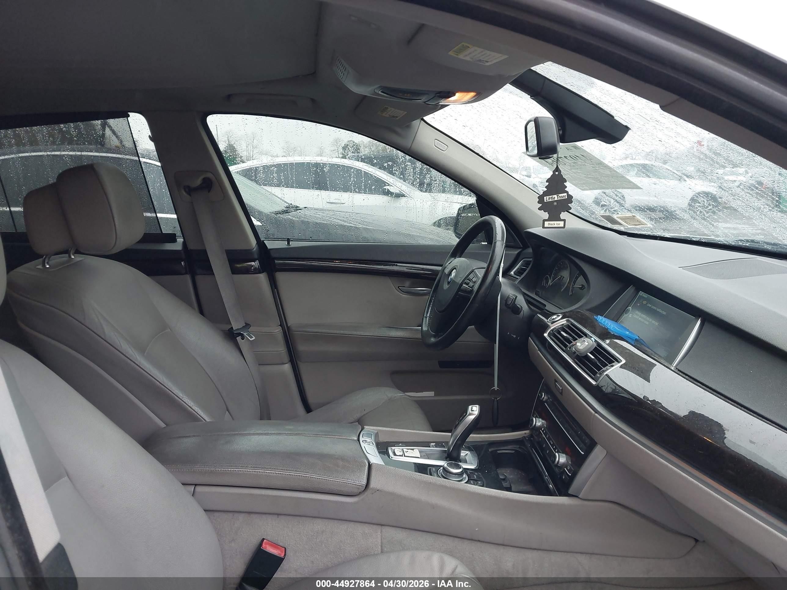 2011 Bmw 535i Gran Turismo   Silver vin: WBASN2C54BC201606