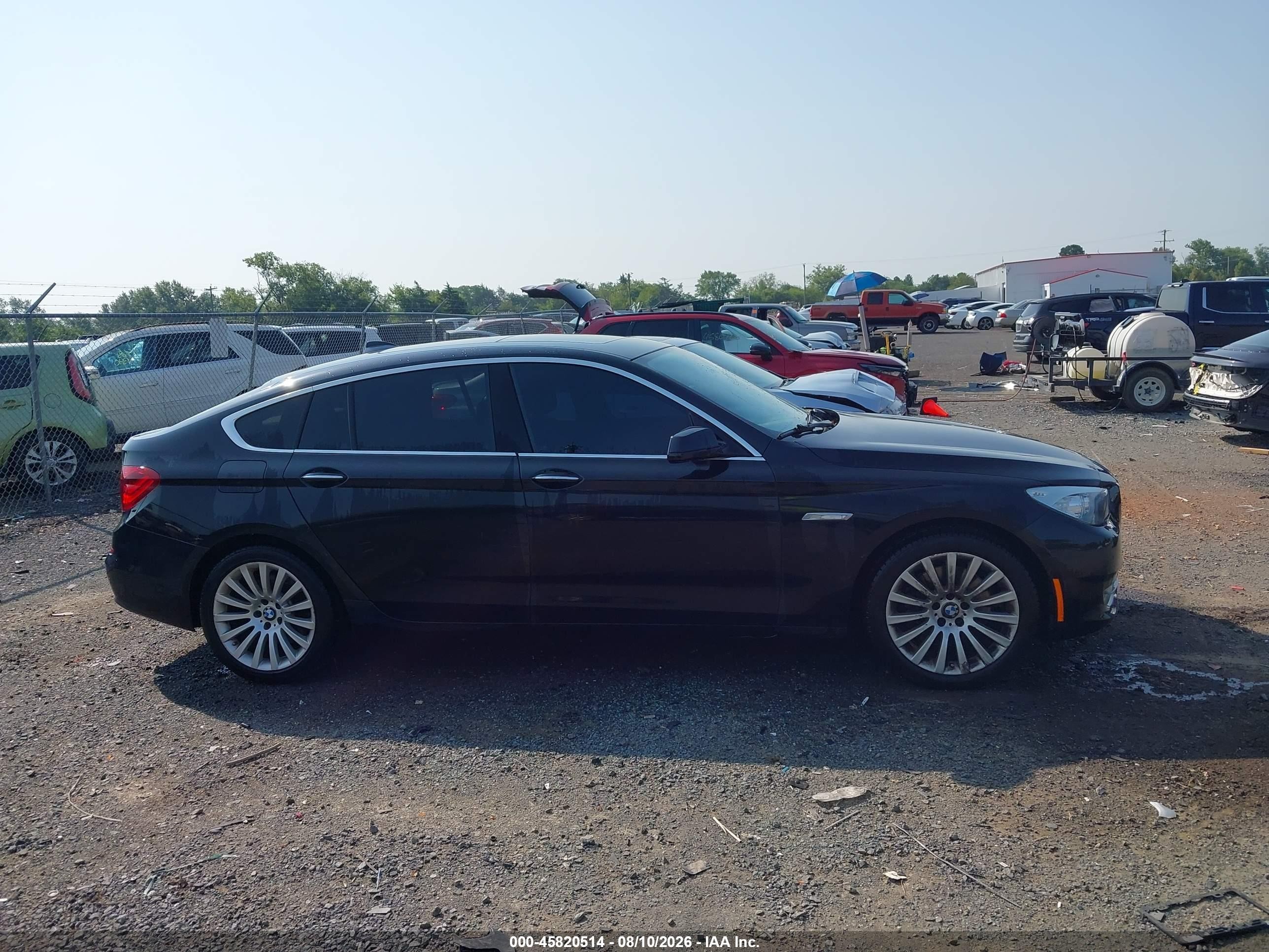 2013 Bmw 535i Gran Turismo   Black vin: WBASN2C56DC202999