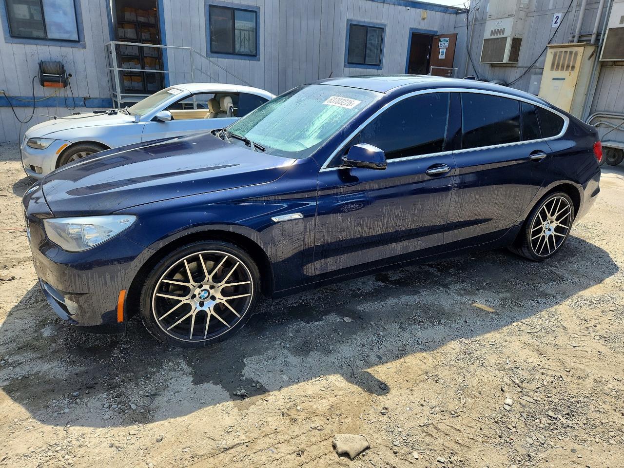 2012 Bmw 535 Igt Blue vin: WBASN2C57CC202167