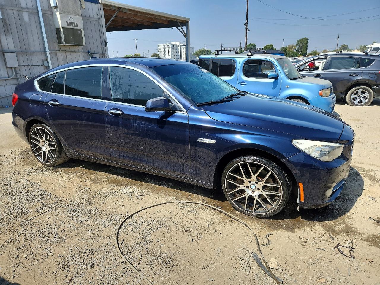 2012 Bmw 535 Igt Blue vin: WBASN2C57CC202167