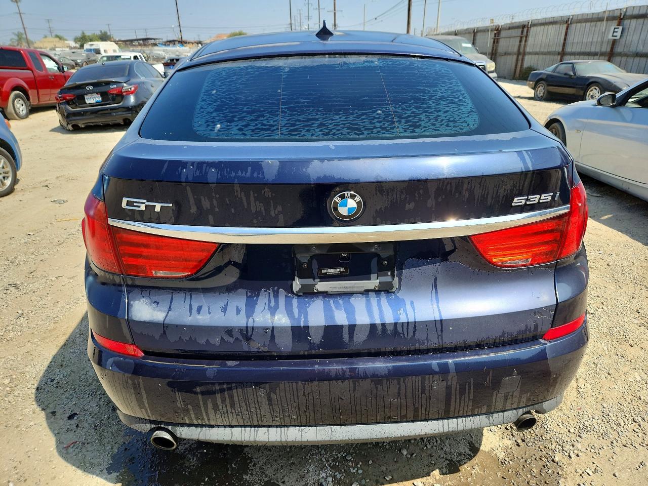 2012 Bmw 535 Igt Blue vin: WBASN2C57CC202167