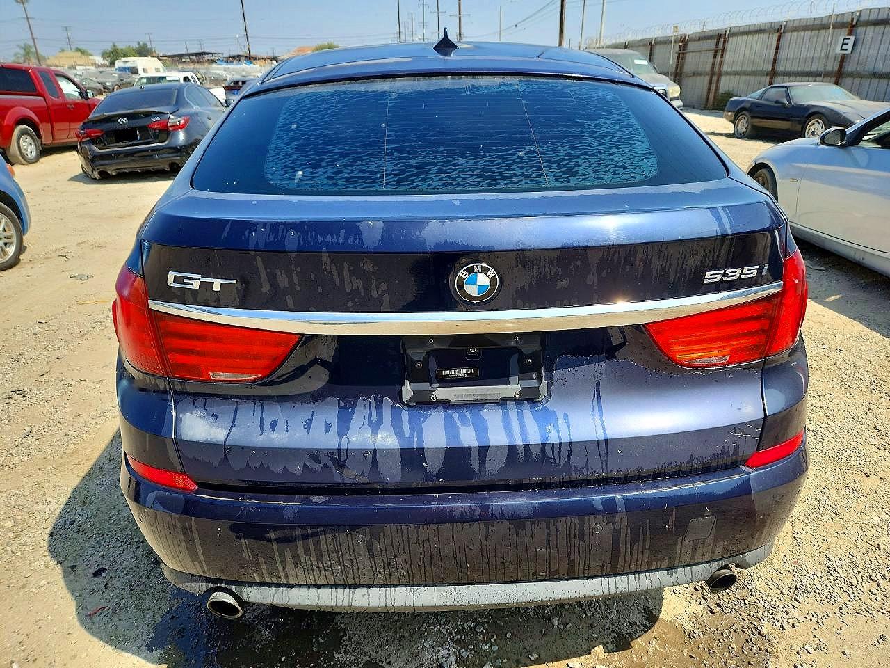 2012 Bmw 535 Igt Blue vin: WBASN2C57CC202167