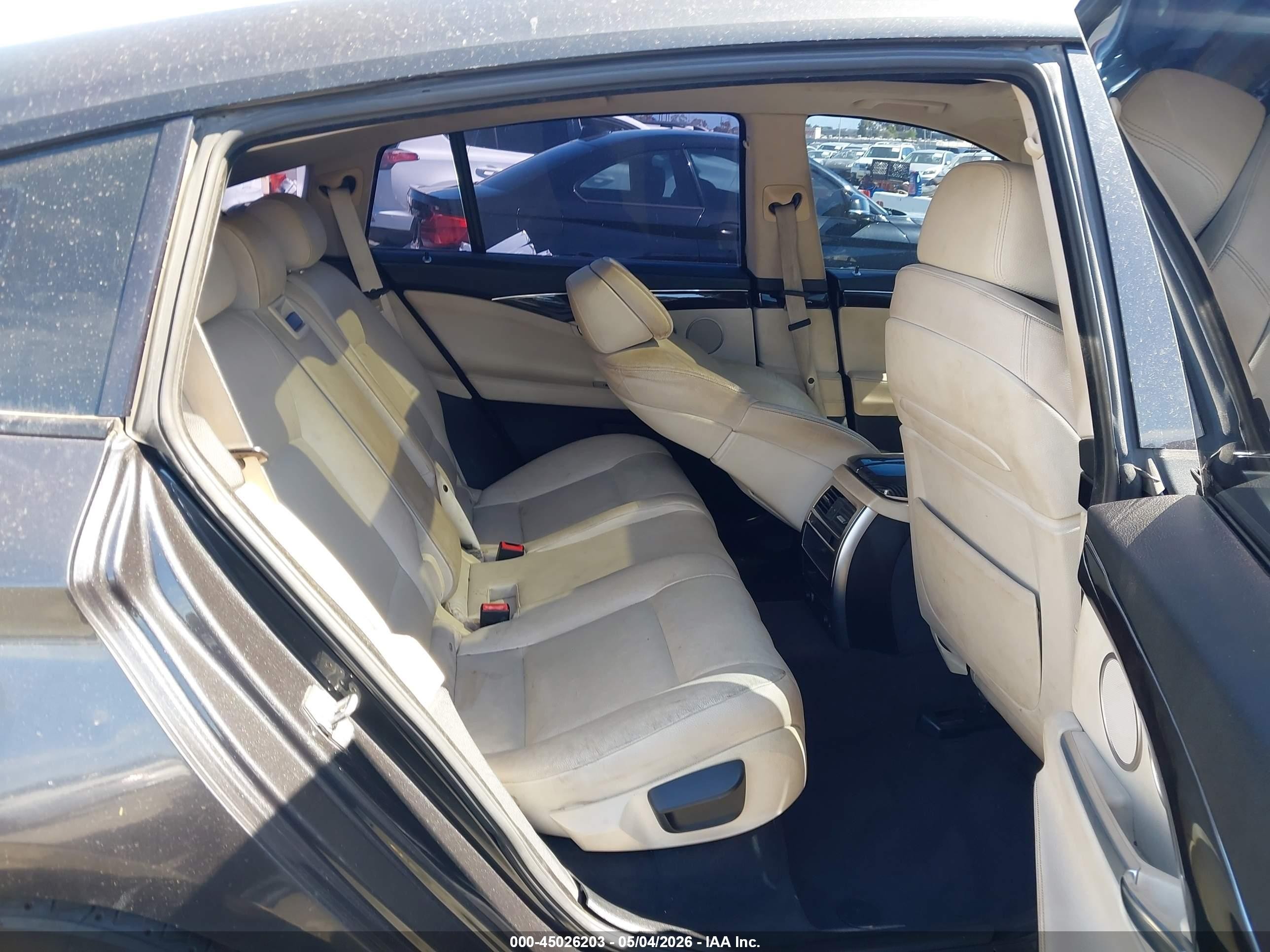 2010 Bmw 535i Gran Turismo   Black vin: WBASN2C58AC200926