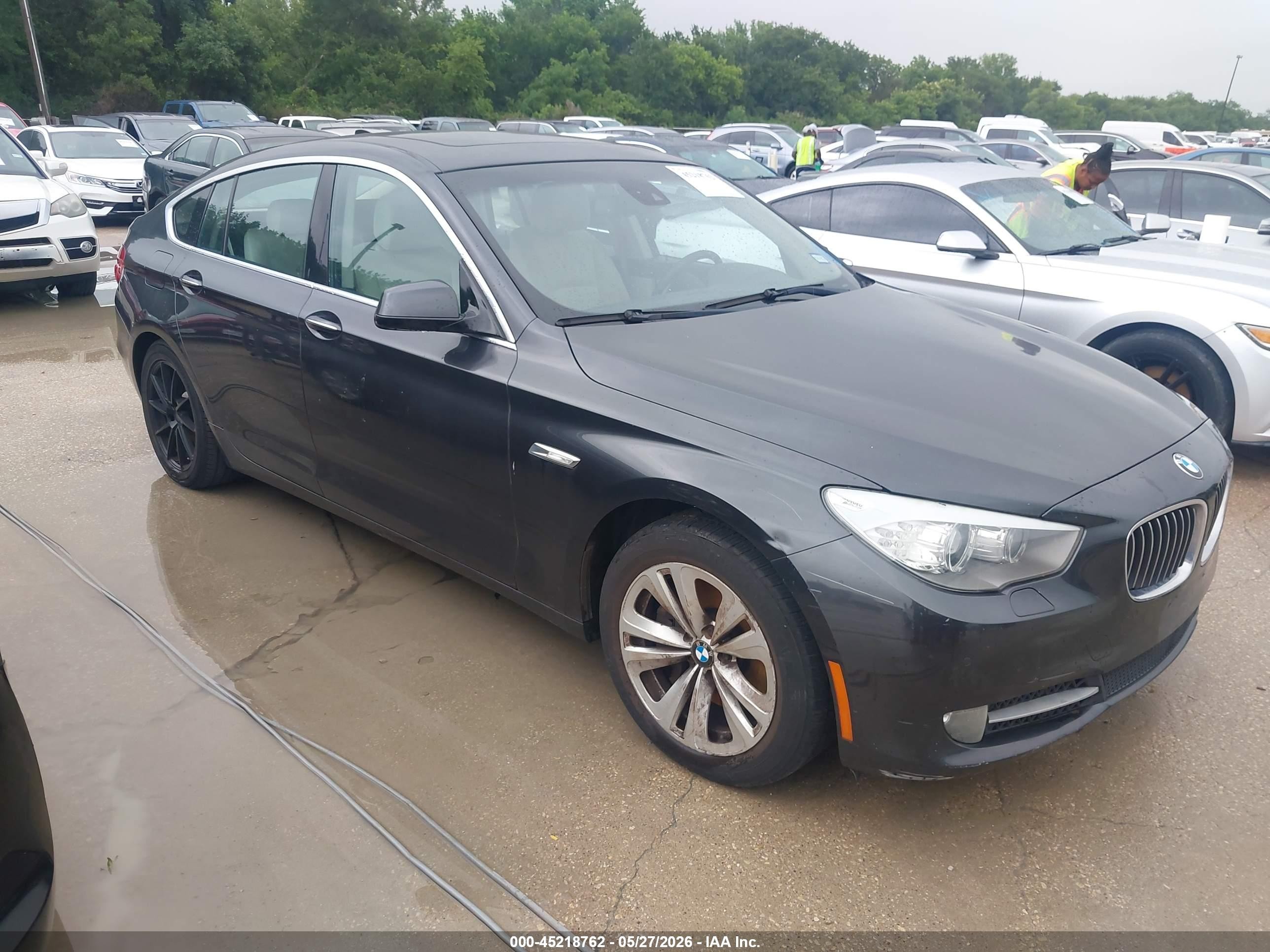 2012 Bmw 535i Gran Turismo   Gray vin: WBASN2C5XCC202311