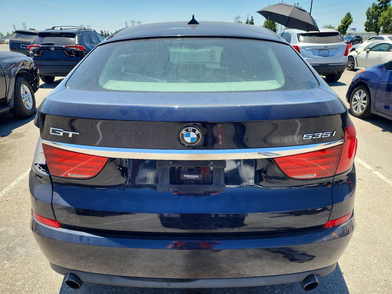 2013 Bmw 535 Igt Blue vin: WBASN2C5XDC202875