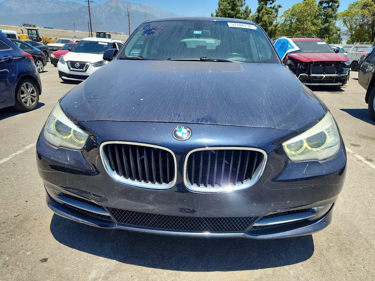 2013 Bmw 535 Igt Blue vin: WBASN2C5XDC202875