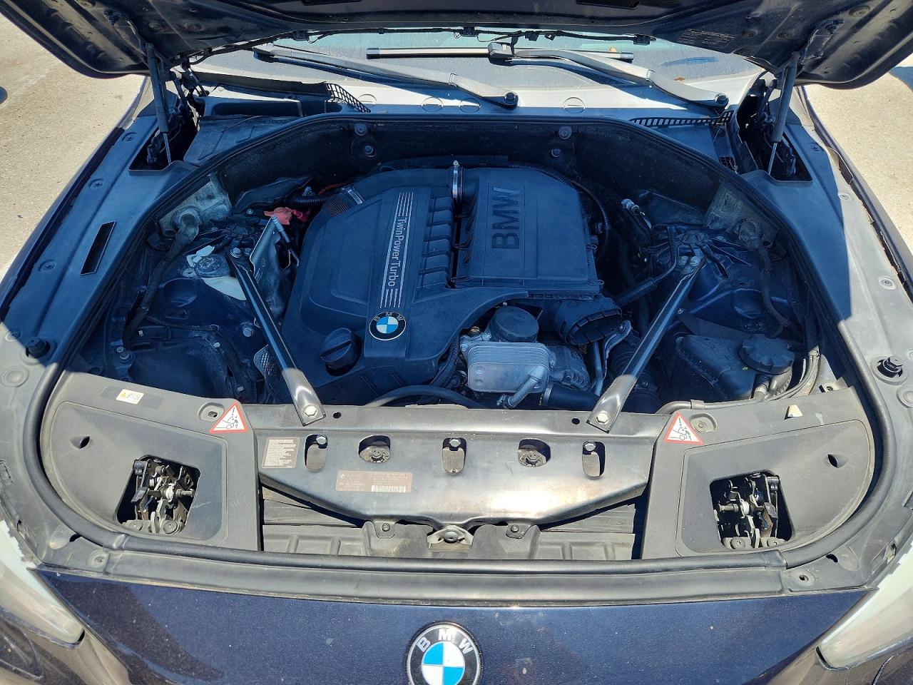 2013 Bmw 535 Igt Blue vin: WBASN2C5XDC202875