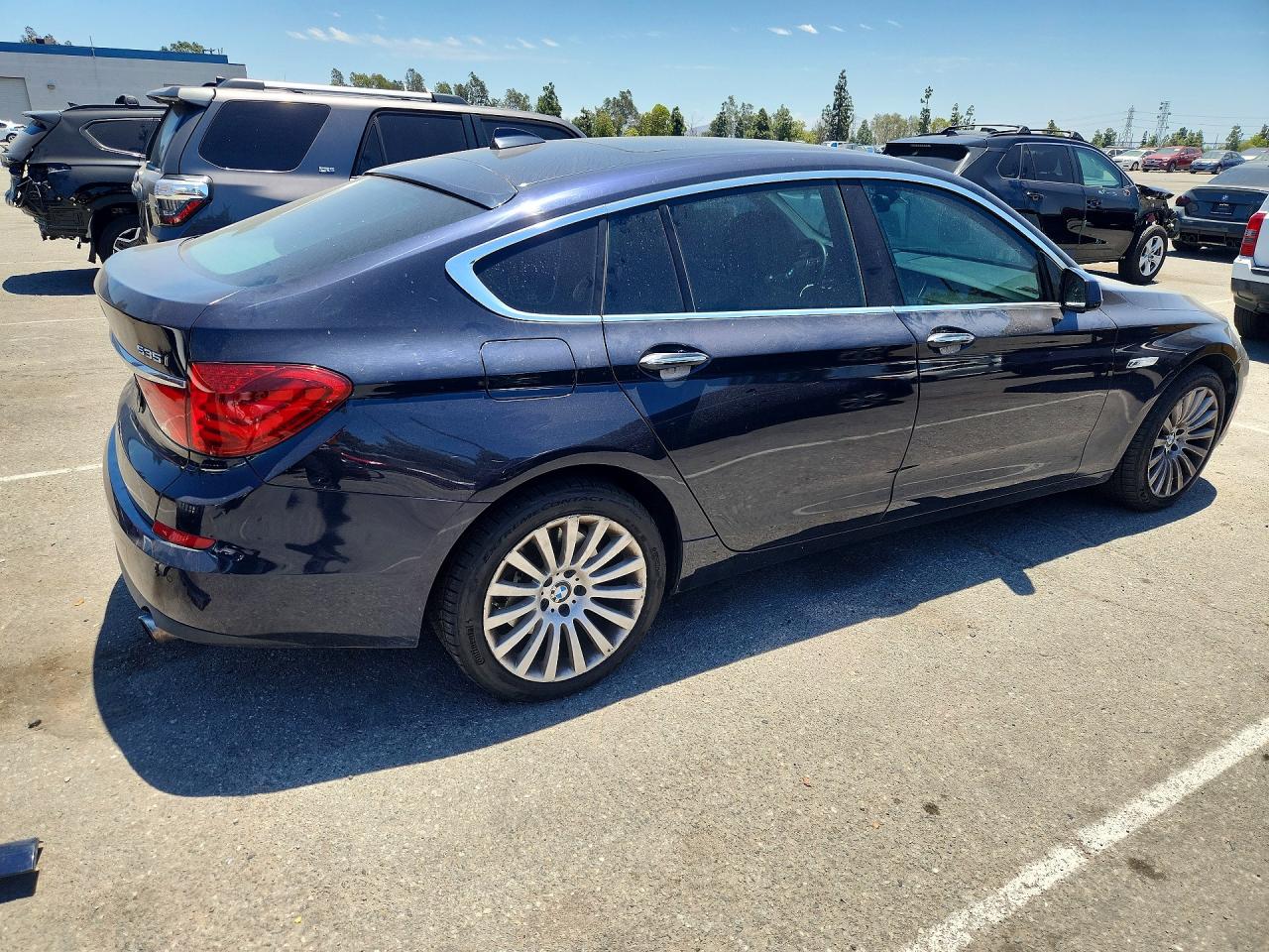 2013 Bmw 535 Igt Blue vin: WBASN2C5XDC202875
