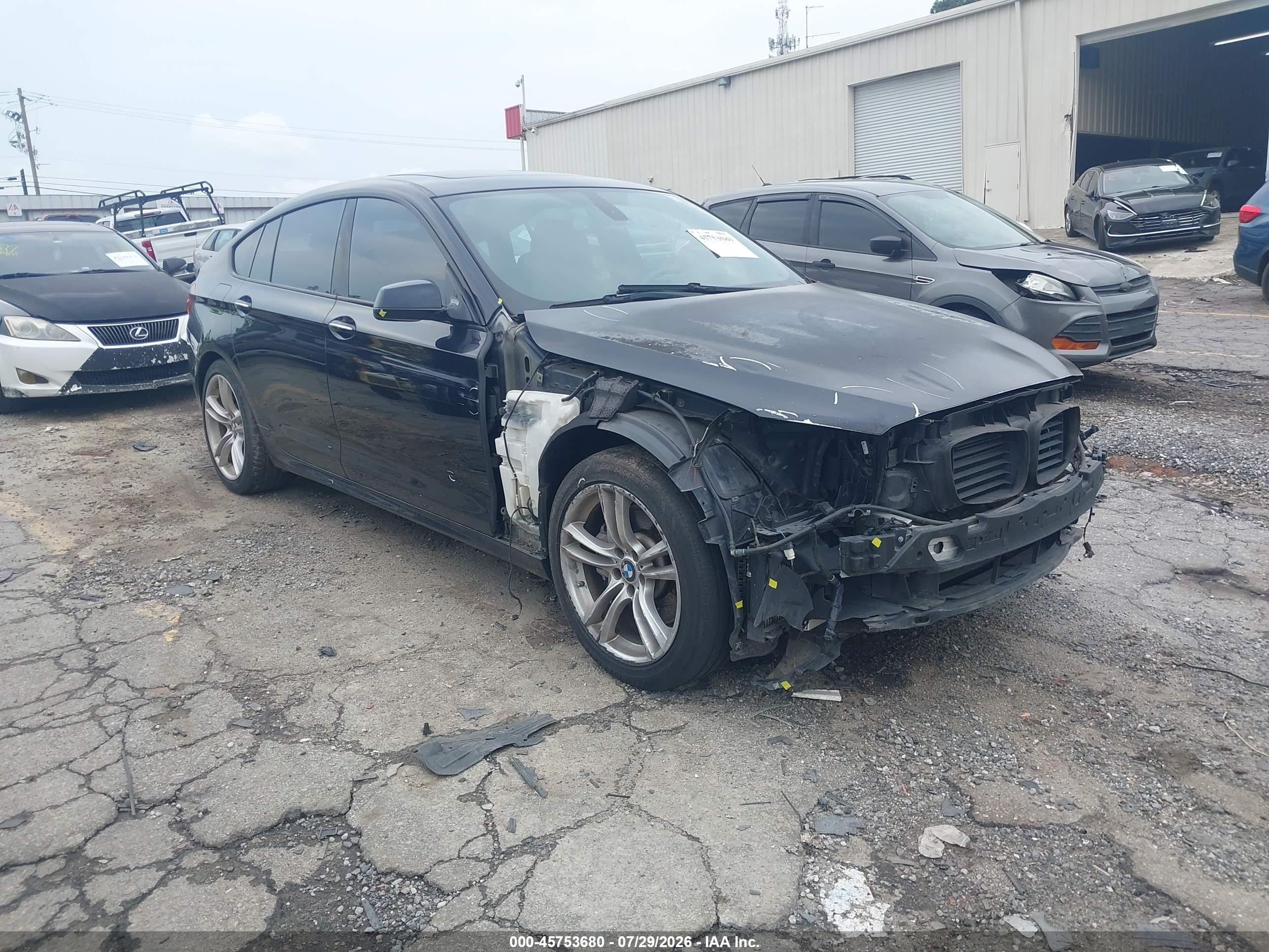 2012 Bmw 550i Gran Turismo   Синий vin: WBASN4C52CC210320