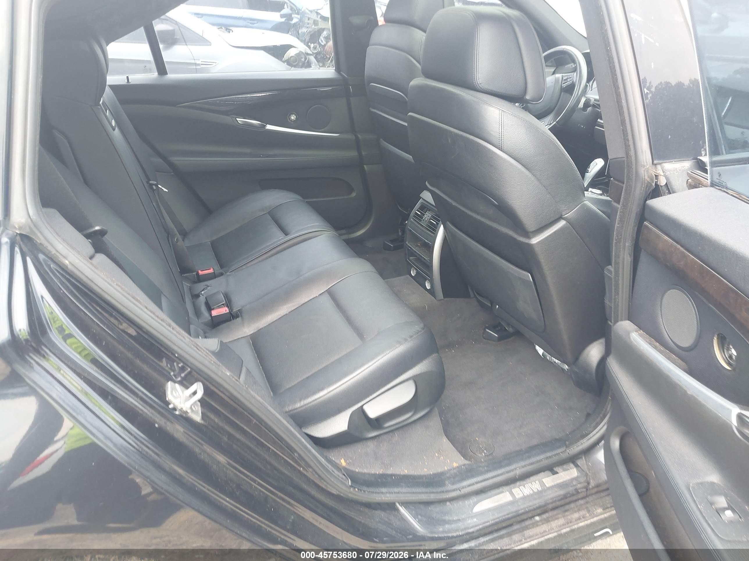 2012 Bmw 550i Gran Turismo   Синий vin: WBASN4C52CC210320
