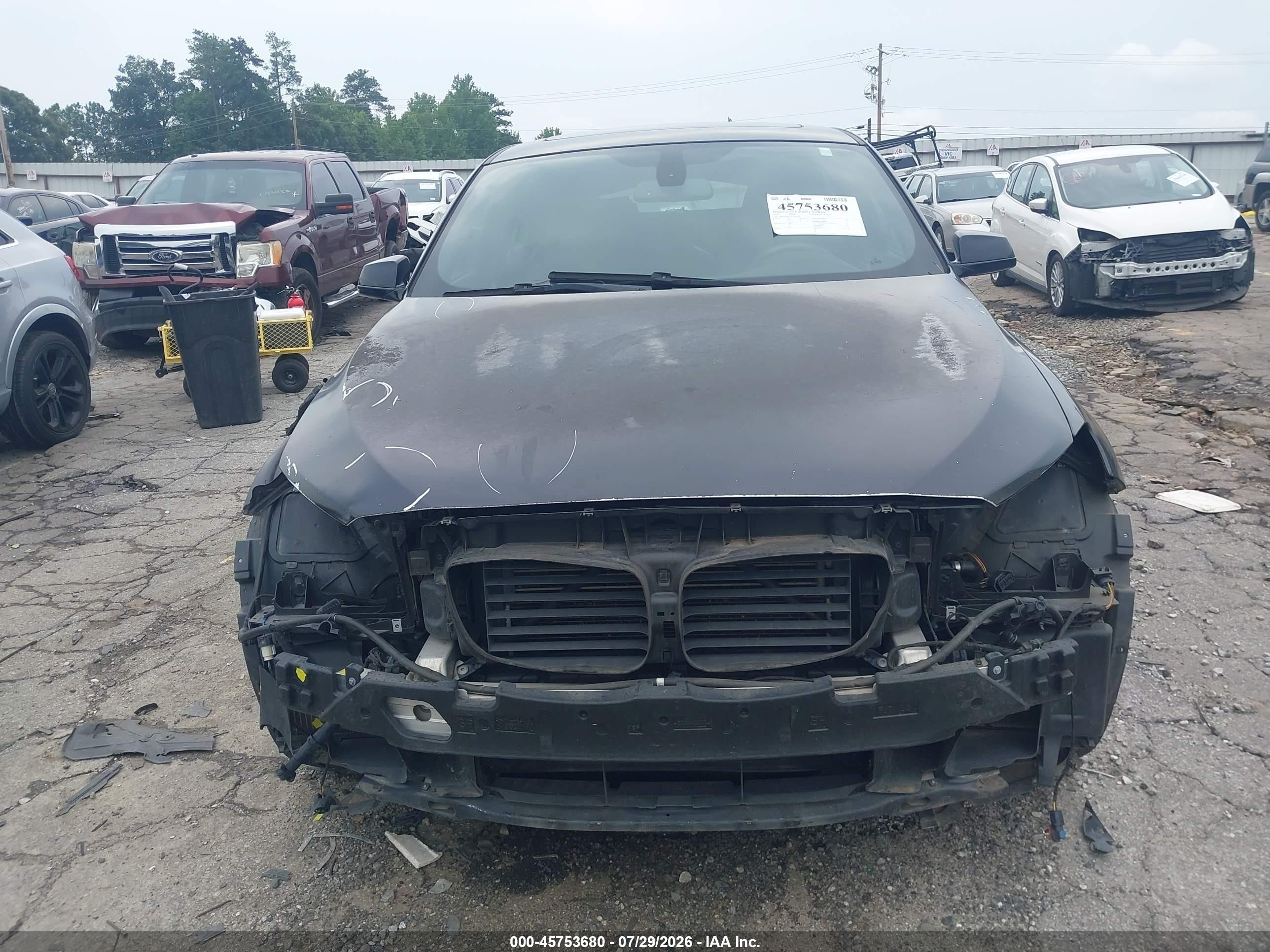 2012 Bmw 550i Gran Turismo   Синий vin: WBASN4C52CC210320