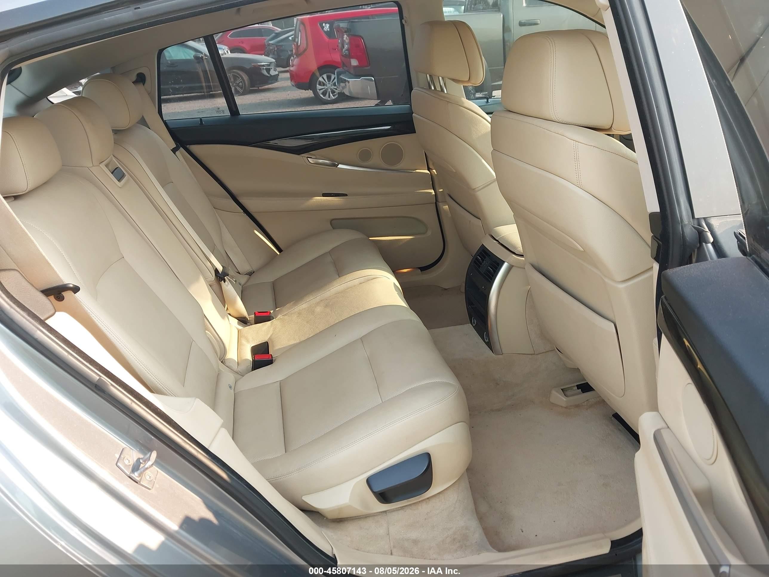 2010 Bmw 550i Gran Turismo   Gray vin: WBASN4C53AC209545
