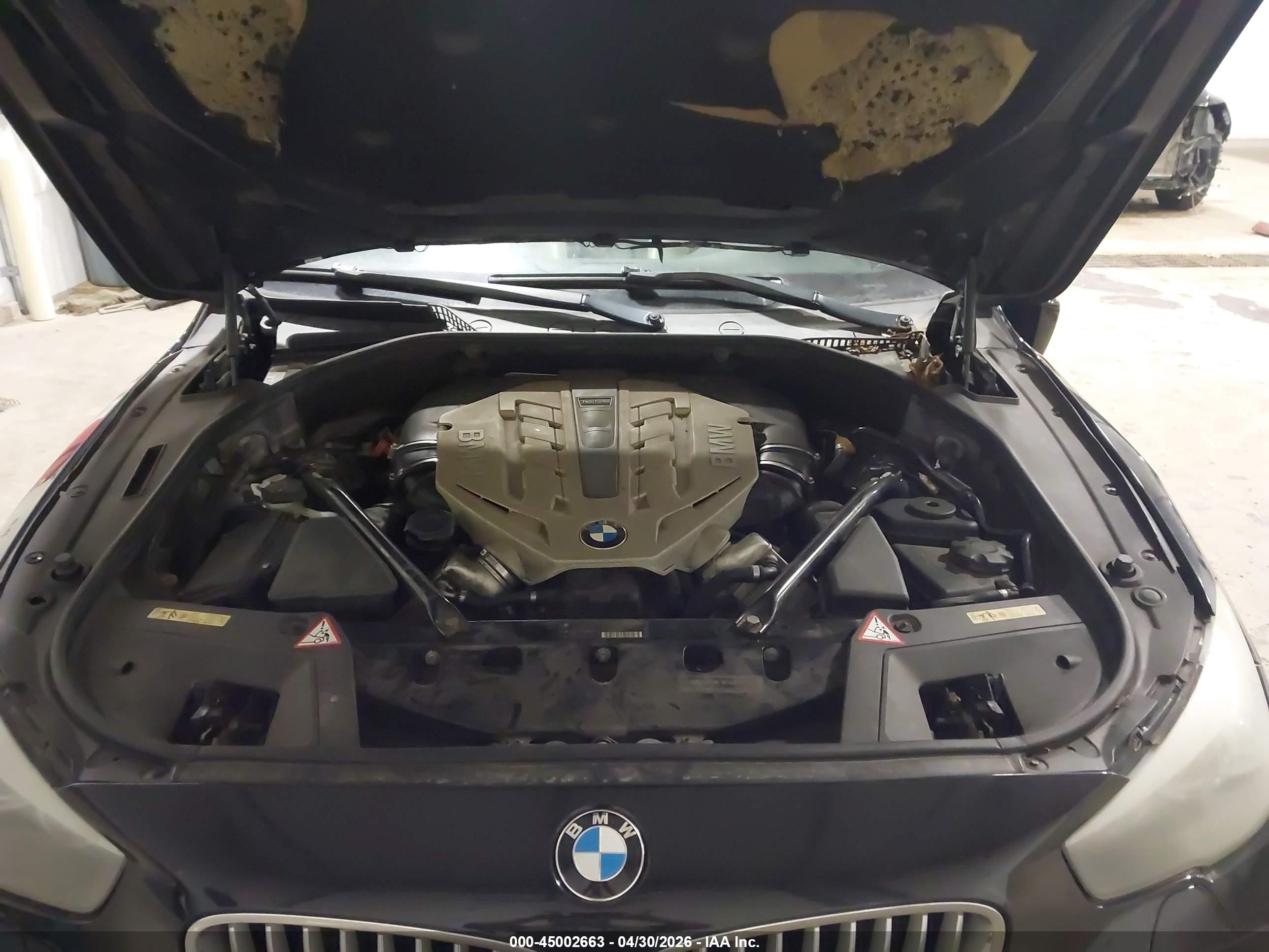 2010 Bmw 550i Gran Turismo   Black vin: WBASN4C54AC208324