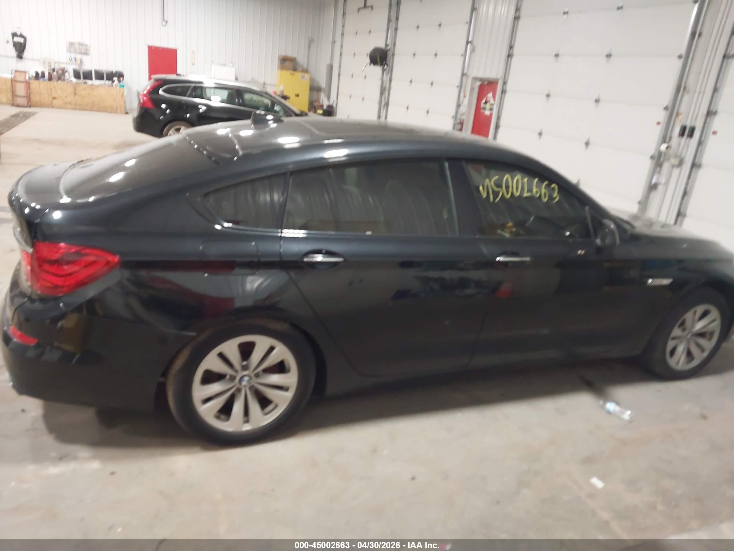 2010 Bmw 550i Gran Turismo   Black vin: WBASN4C54AC208324