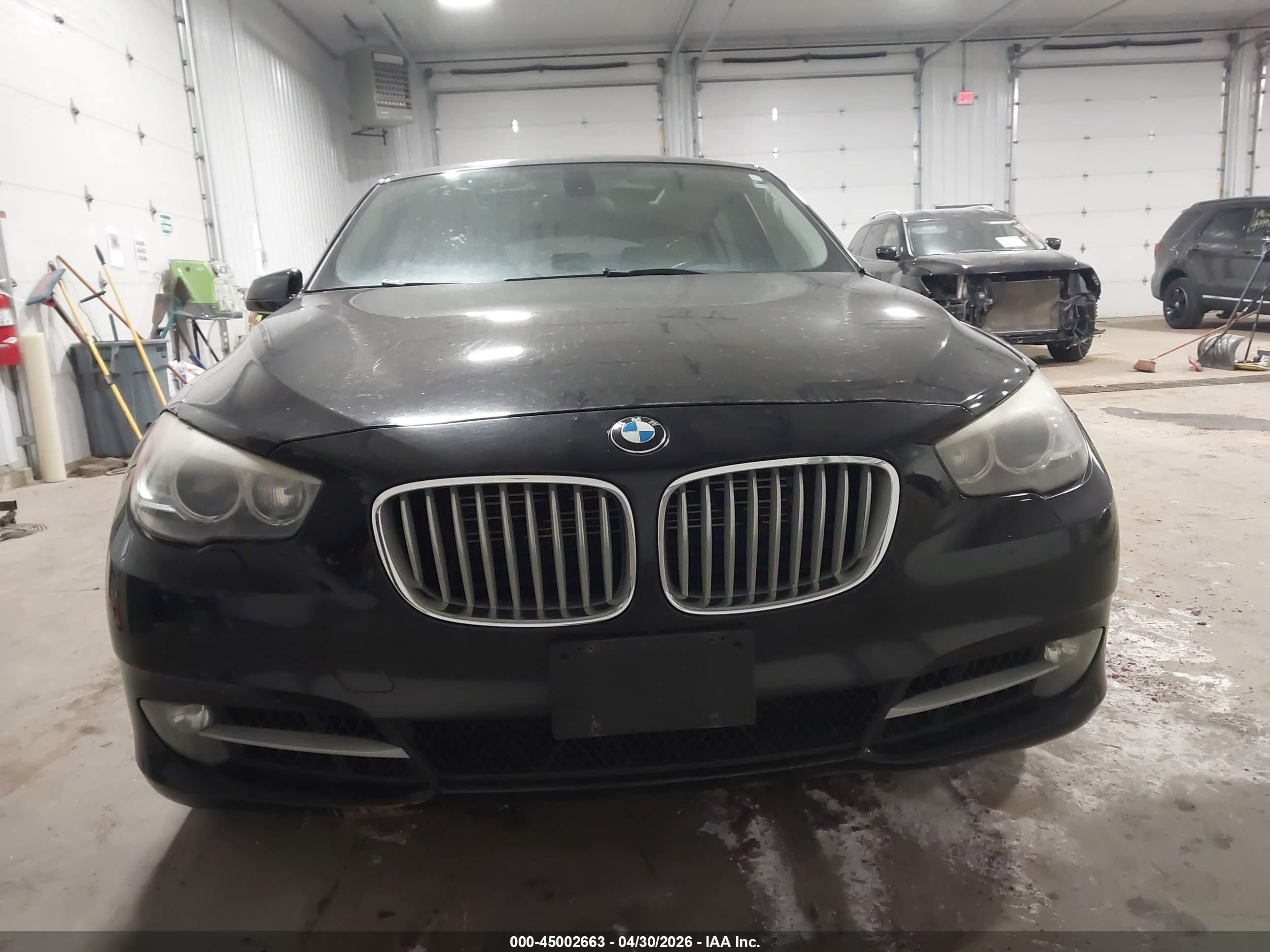 2010 Bmw 550i Gran Turismo   Black vin: WBASN4C54AC208324