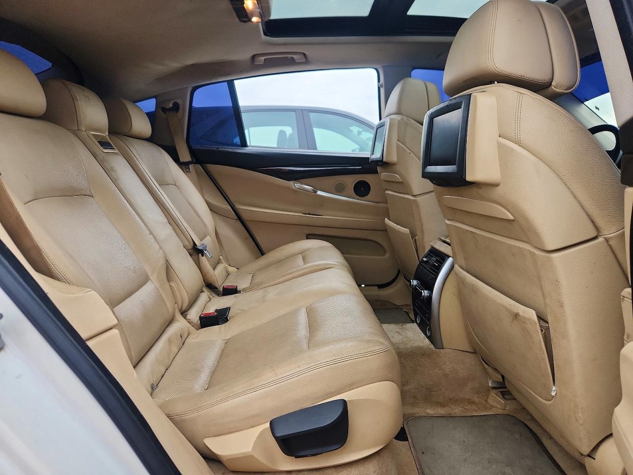2010 Bmw 550 Gt White vin: WBASN4C55AC209109