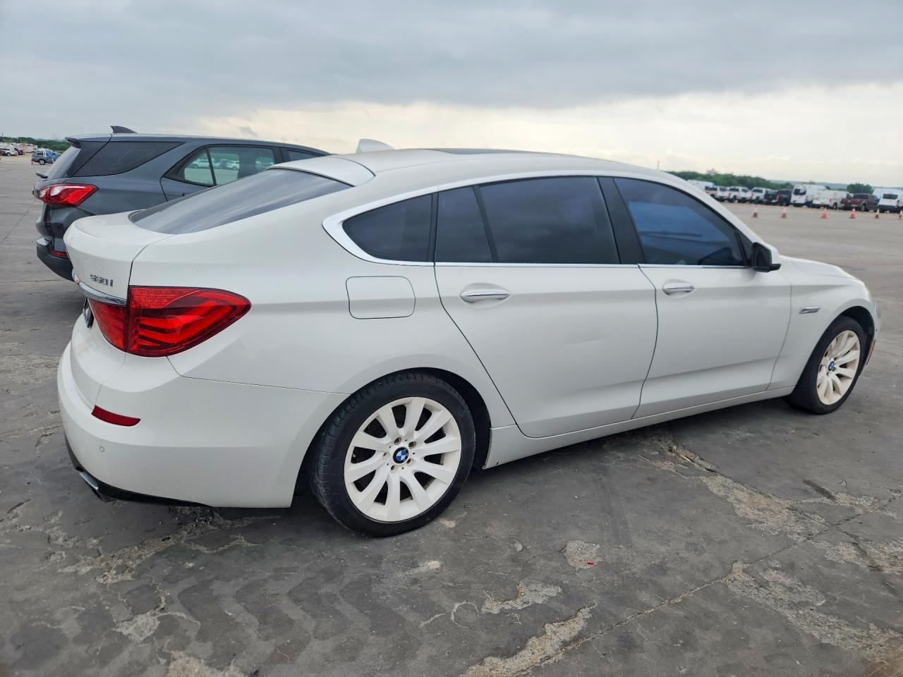 2010 Bmw 550 Gt White vin: WBASN4C55AC209109