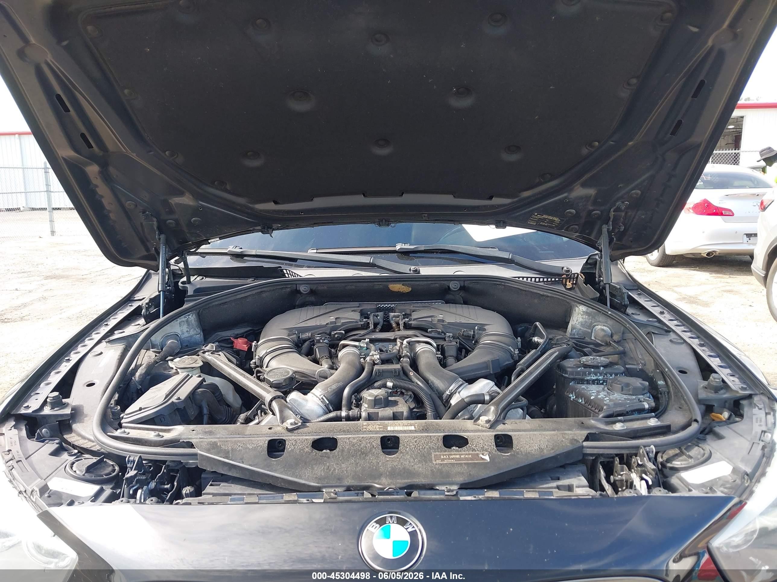 2010 Bmw 550i Gran Turismo   Черный vin: WBASN4C55AC209353