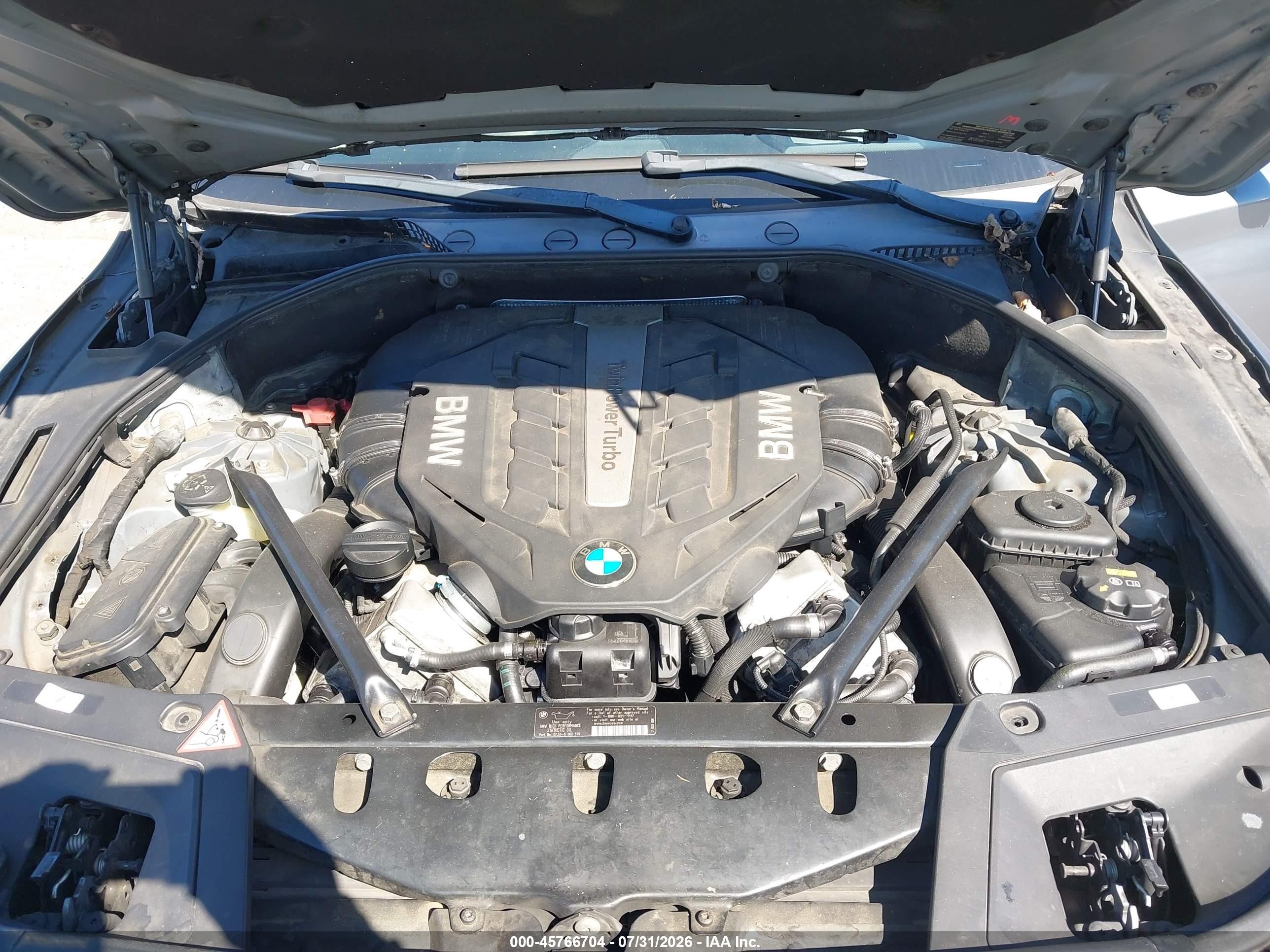2012 Bmw 550i Gran Turismo   Gray vin: WBASN4C55CC210182