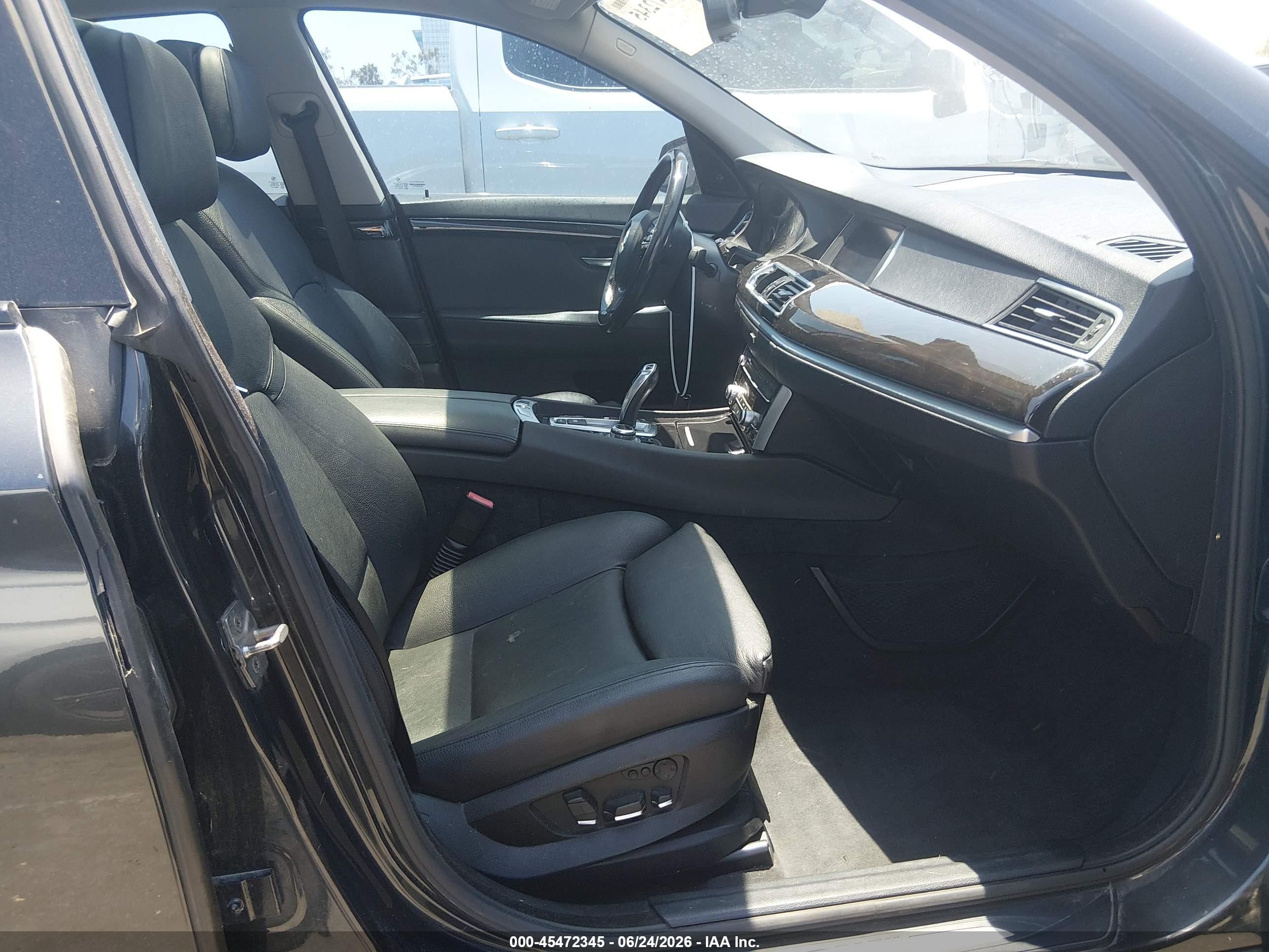 2011 Bmw 550i Gran Turismo   Gray vin: WBASN4C57BC210005