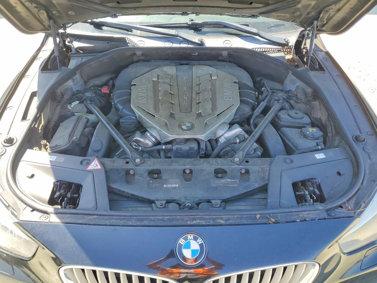 2011 Bmw 550 Gt Black vin: WBASN4C59BC210037