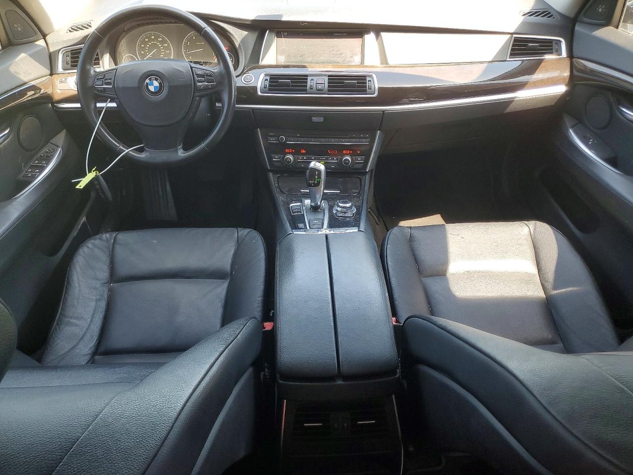 2011 Bmw 550 Gt Black vin: WBASN4C59BC210037