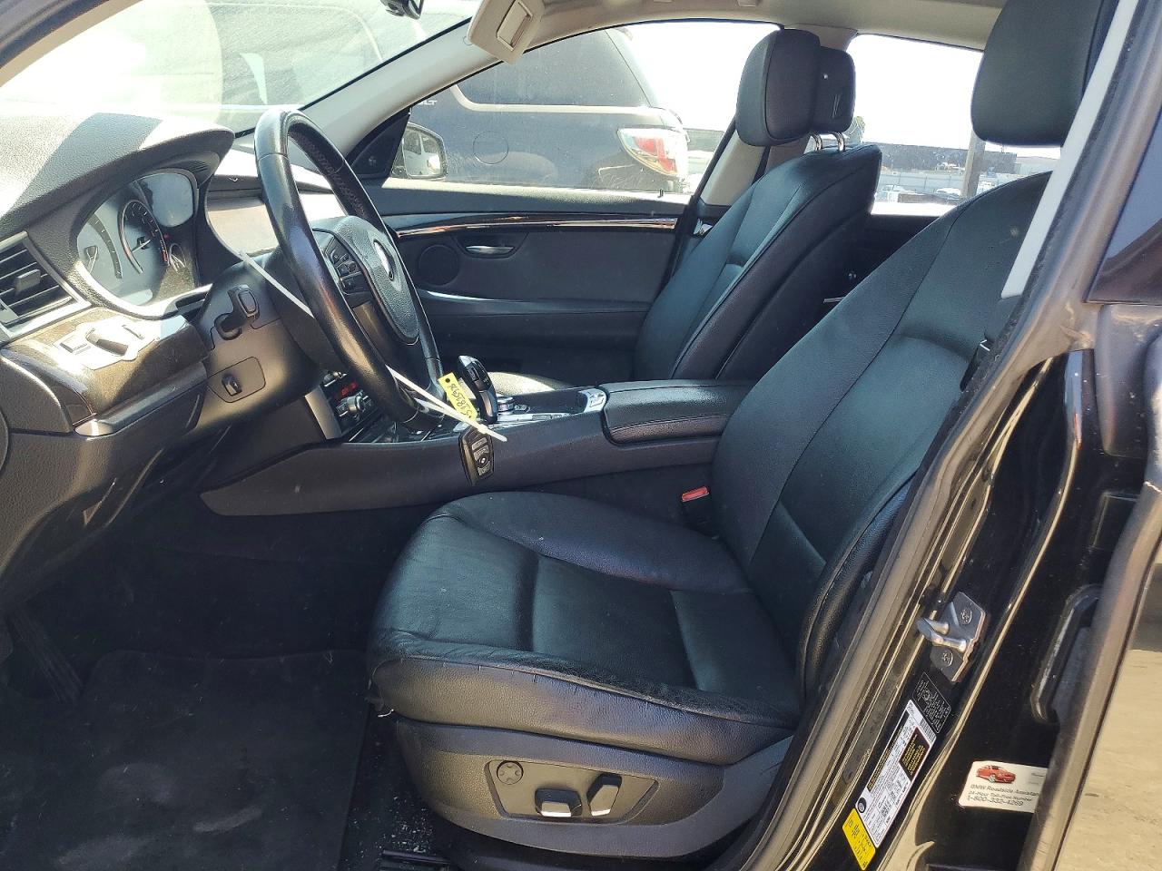2011 Bmw 550 Gt Black vin: WBASN4C59BC210037