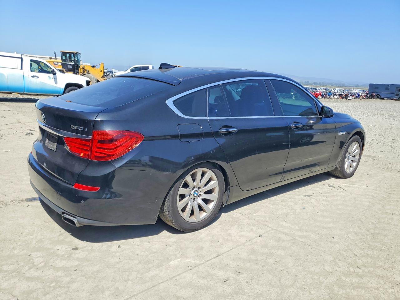 2011 Bmw 550 Gt Black vin: WBASN4C59BC210037