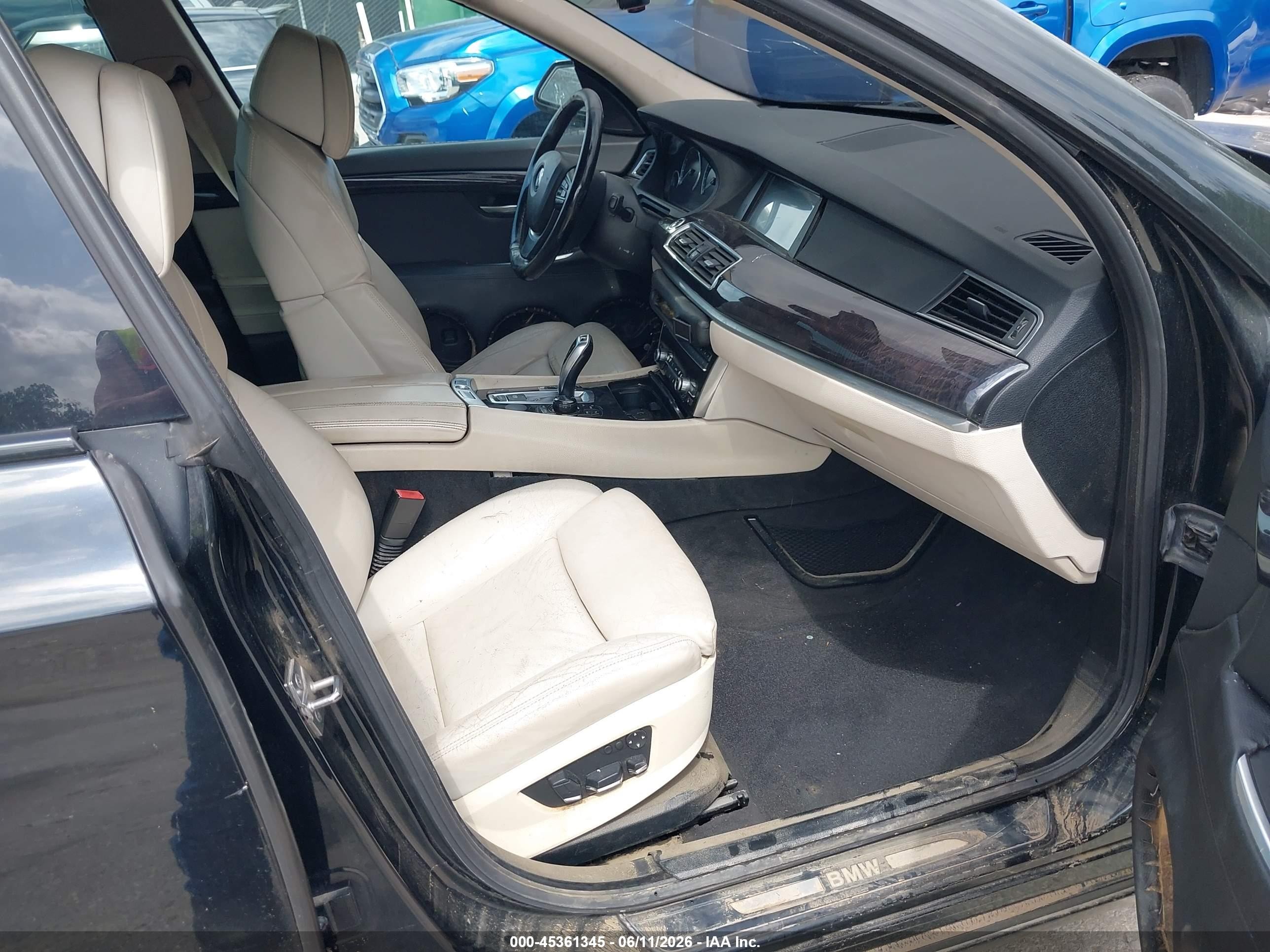 2010 Bmw 550i Gran Turismo   Black vin: WBASN4C5XAC208277