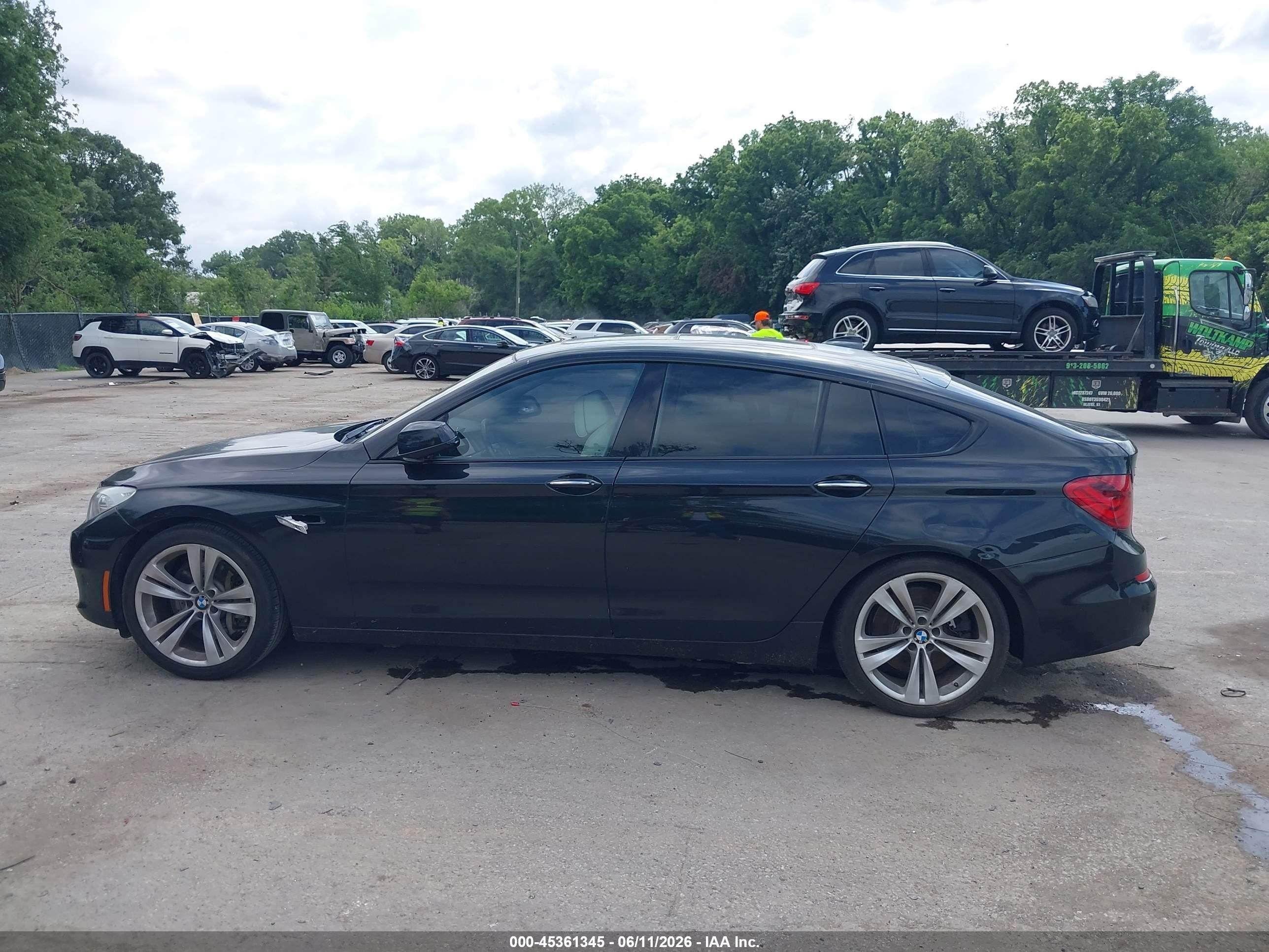 2010 Bmw 550i Gran Turismo   Black vin: WBASN4C5XAC208277
