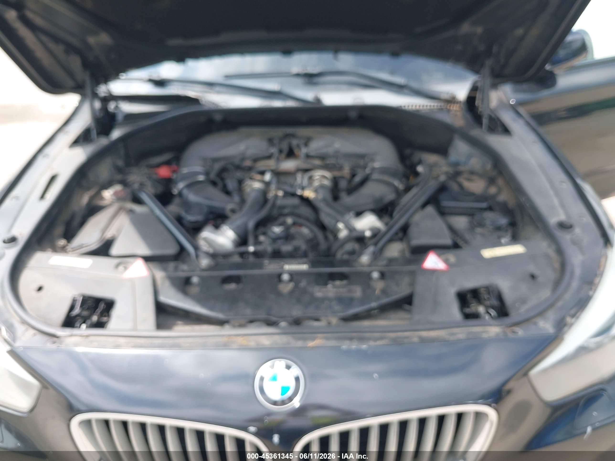 2010 Bmw 550i Gran Turismo   Black vin: WBASN4C5XAC208277