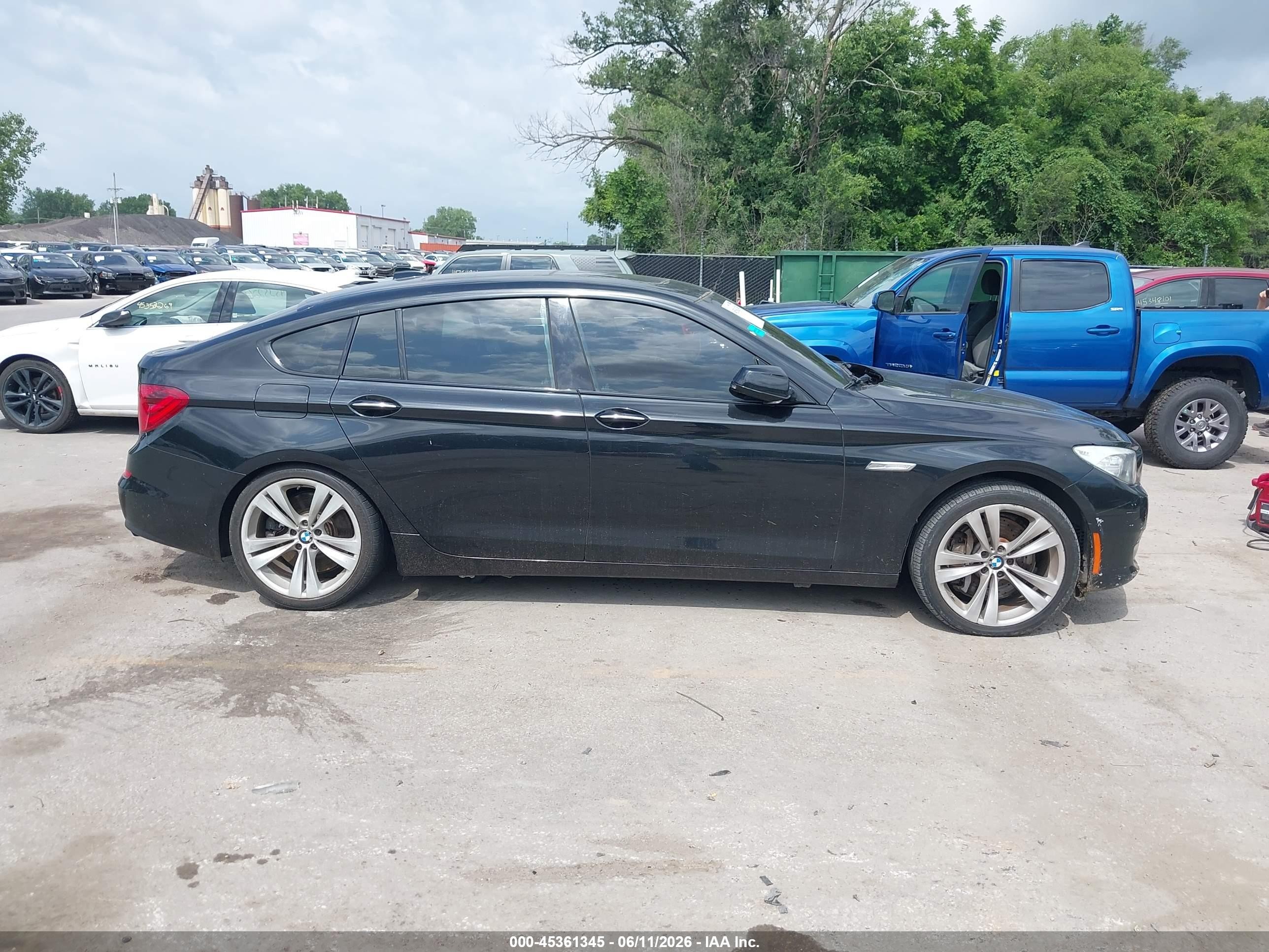 2010 Bmw 550i Gran Turismo   Black vin: WBASN4C5XAC208277
