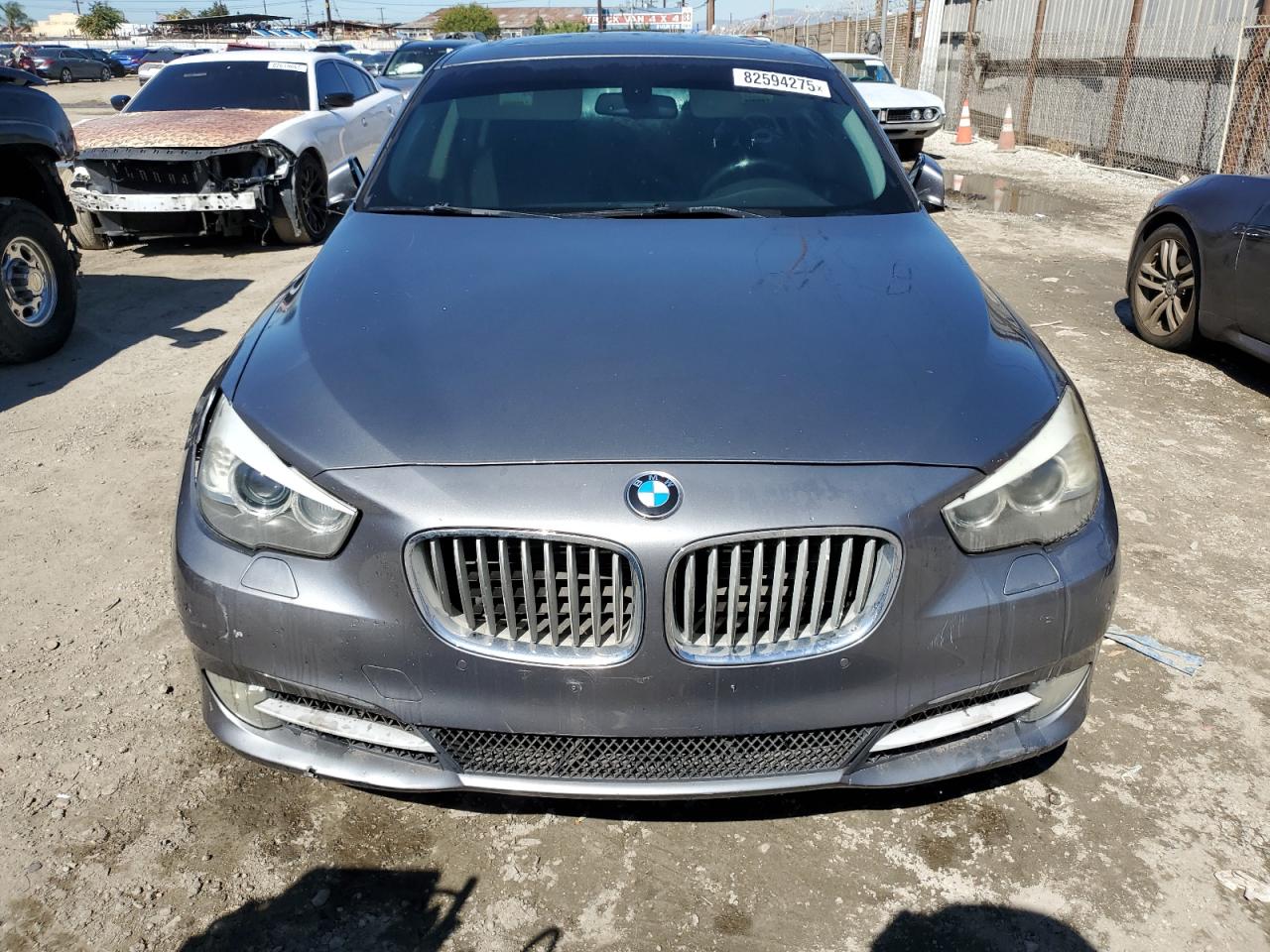 2010 Bmw 550 Gt Gray vin: WBASN4C5XAC208991
