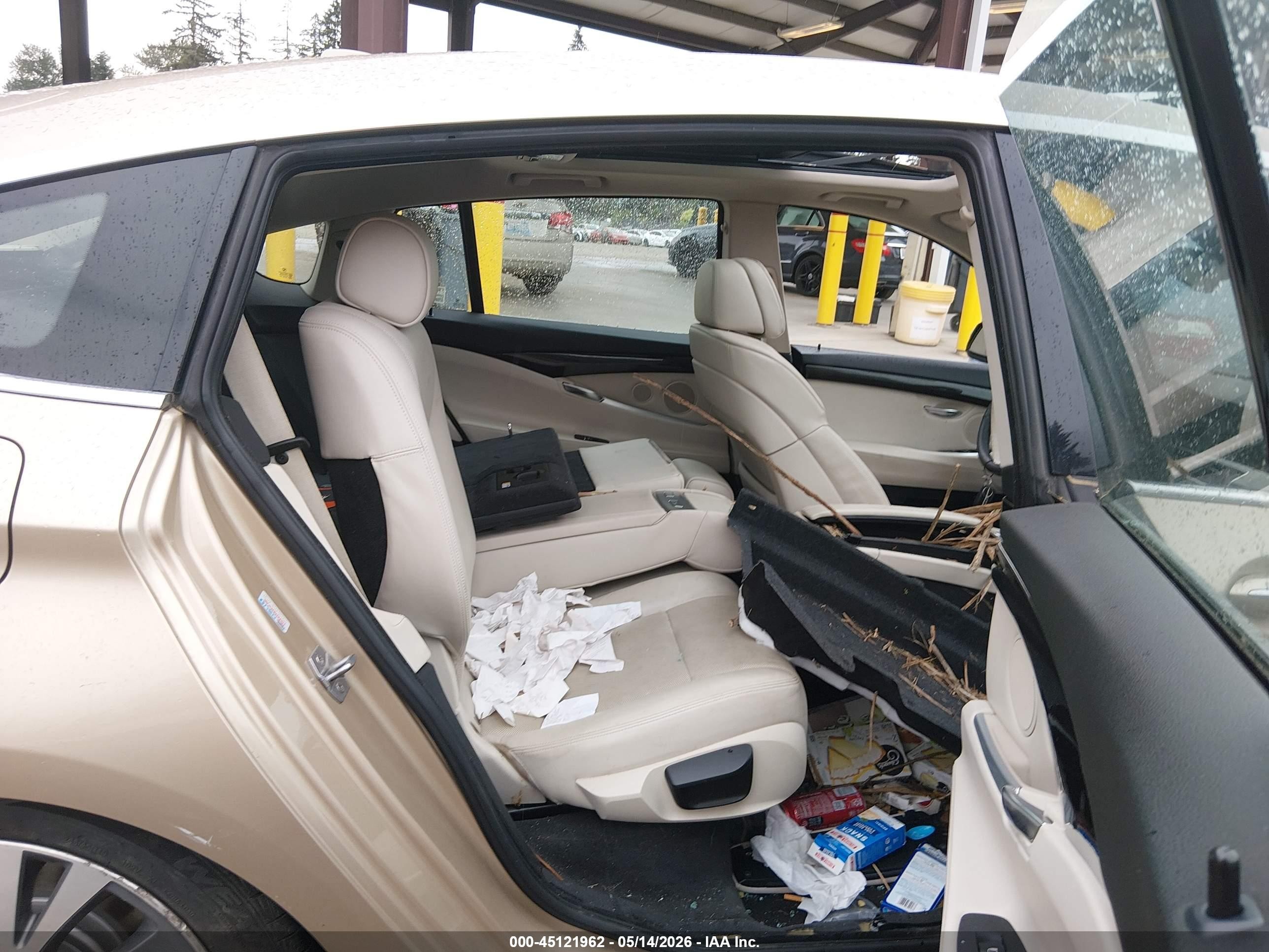 2013 Bmw 550i Gran Turismo Xdrive Gold vin: WBASP0C54DC987960