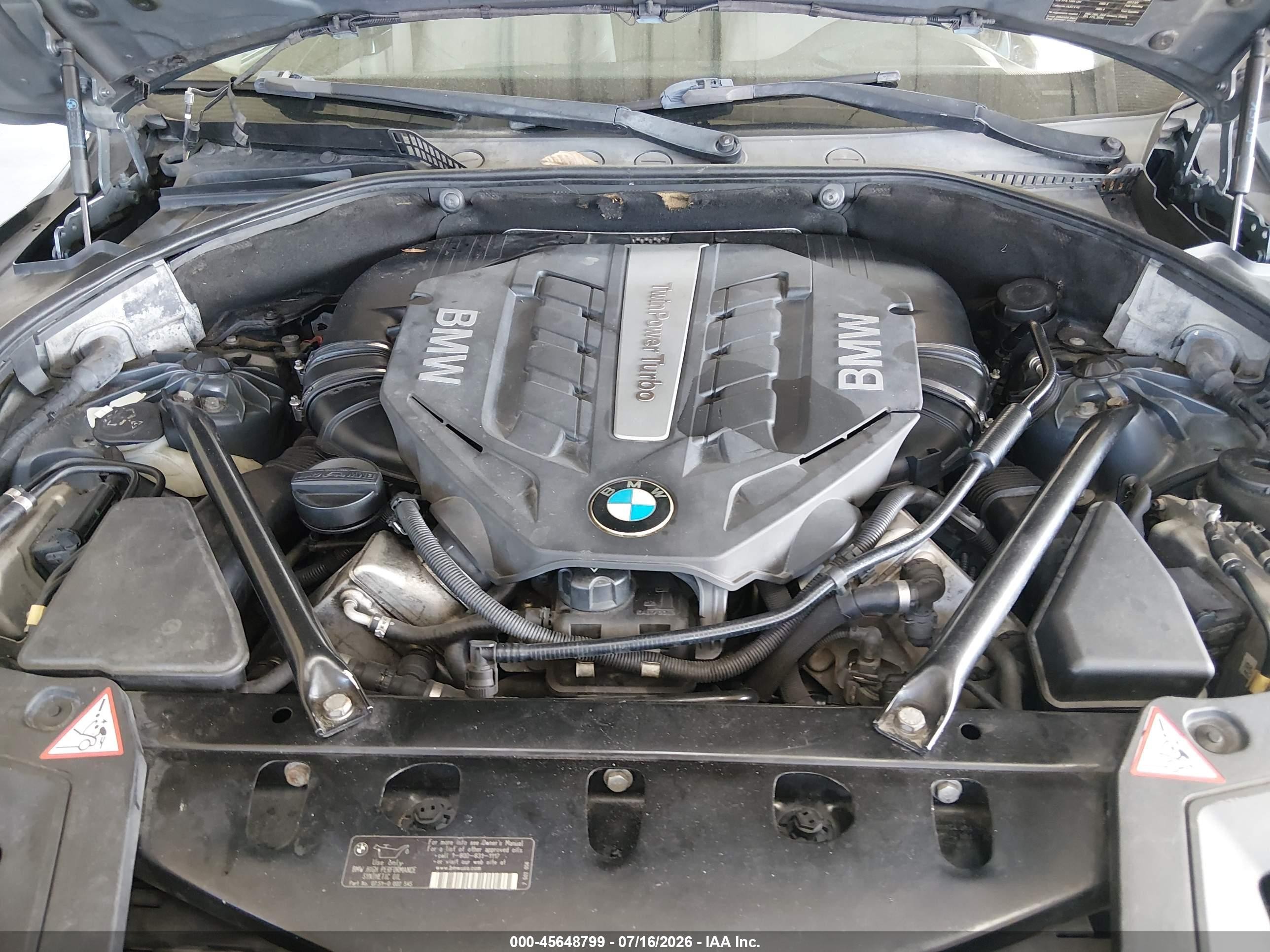 2013 Bmw 550i Gran Turismo Xdrive Green vin: WBASP0C57DC987970
