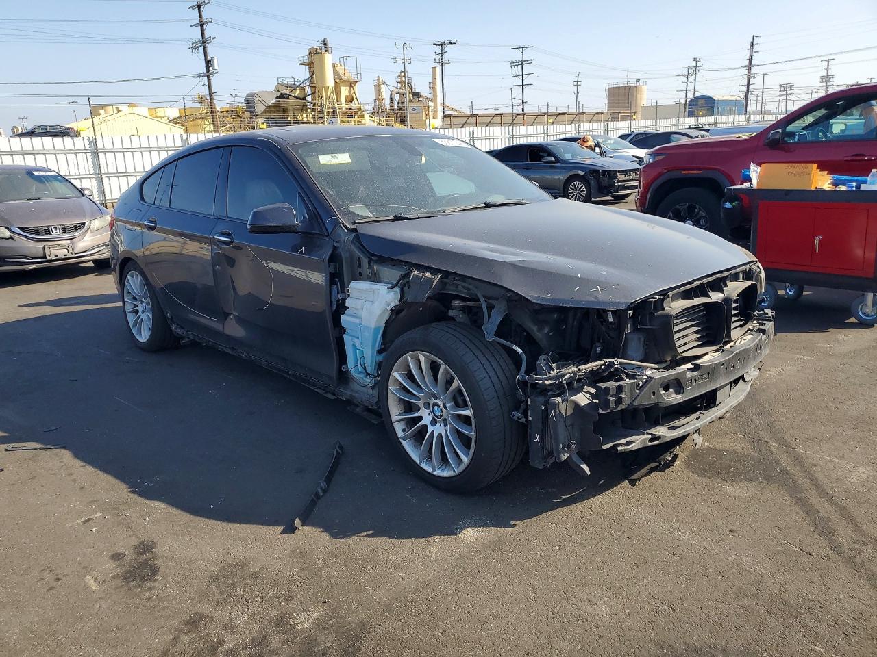 2013 Bmw 550 I Gray vin: WBASP0C58DC987962