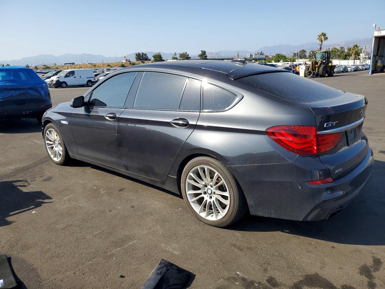 2013 Bmw 550 I Gray vin: WBASP0C58DC987962