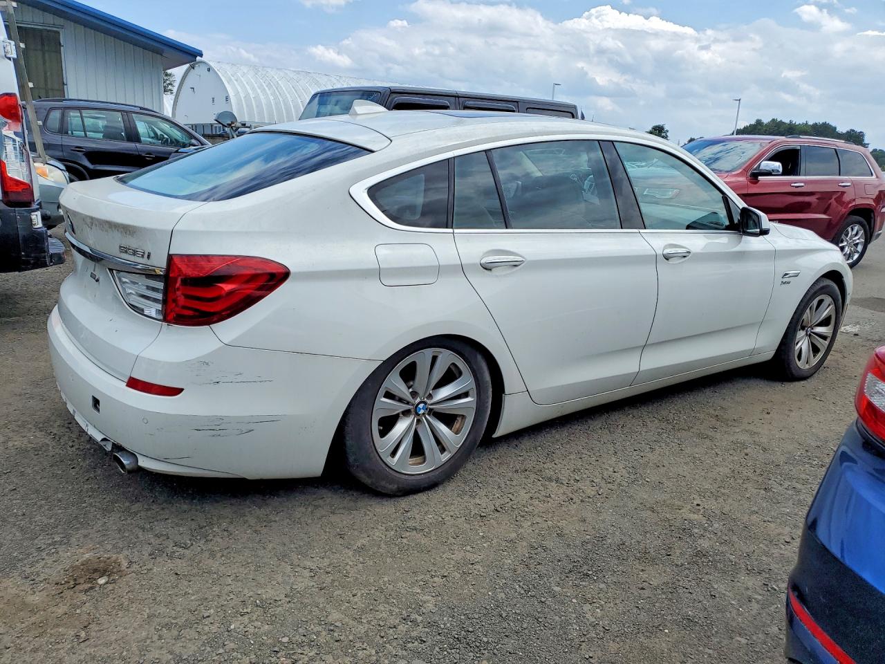 2012 Bmw 535 Xigt White vin: WBASP2C50CC338862
